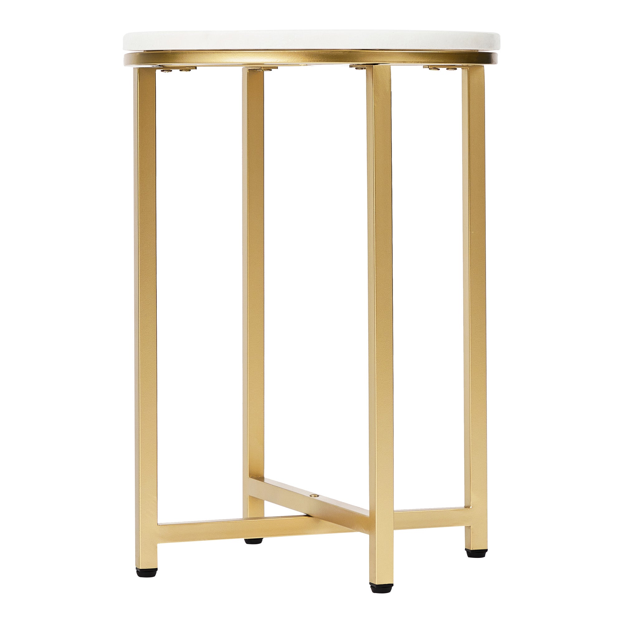 Ali 40Cm Marble Side Table Tables