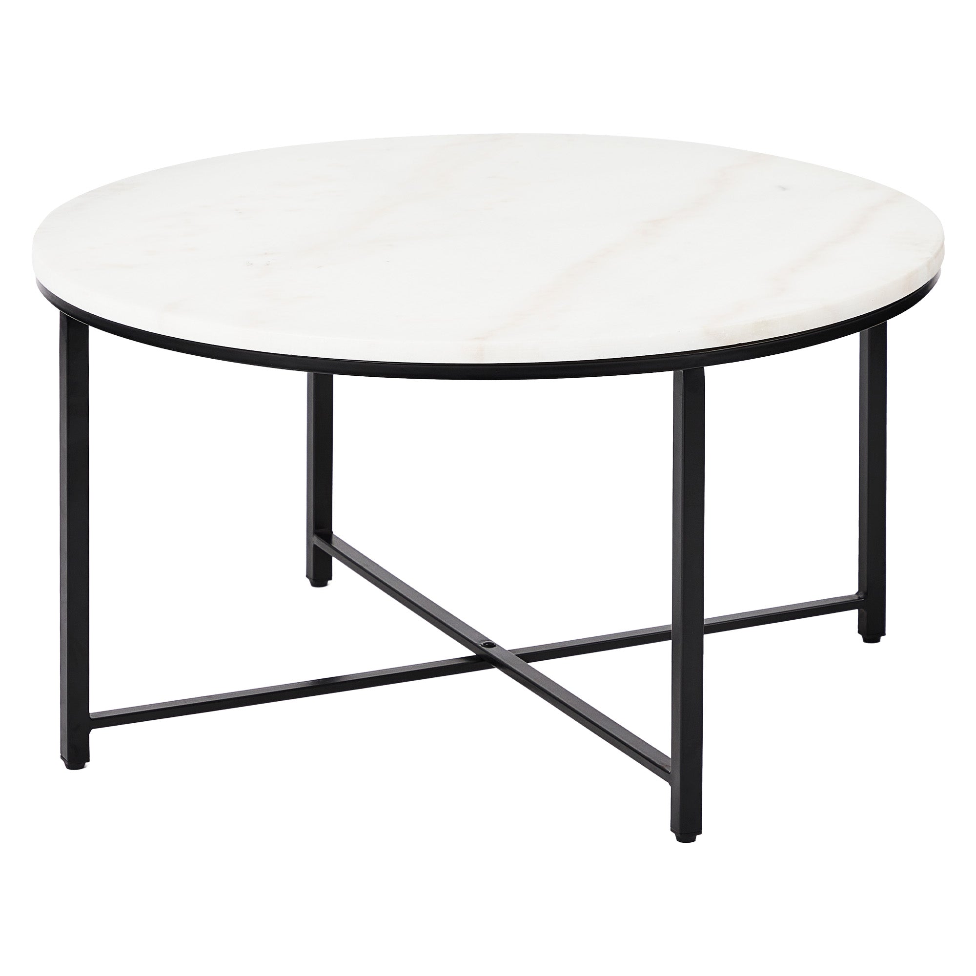 Ali 80Cm Marble Coffee Table Tables