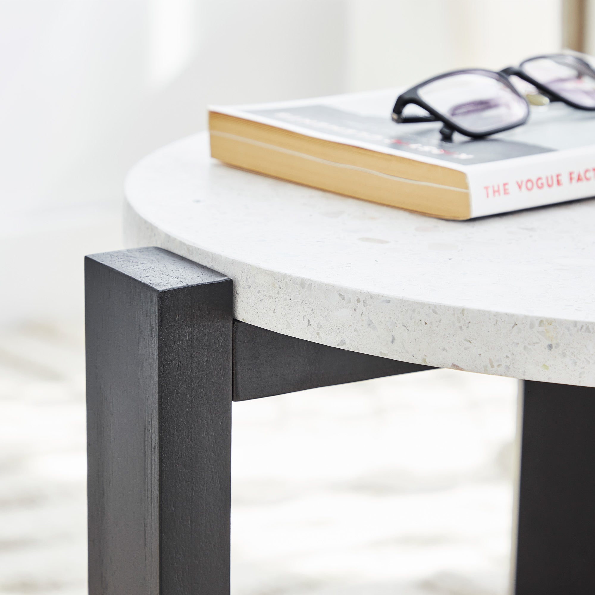 Sass 48Cm Terrazzo Side Table Tables