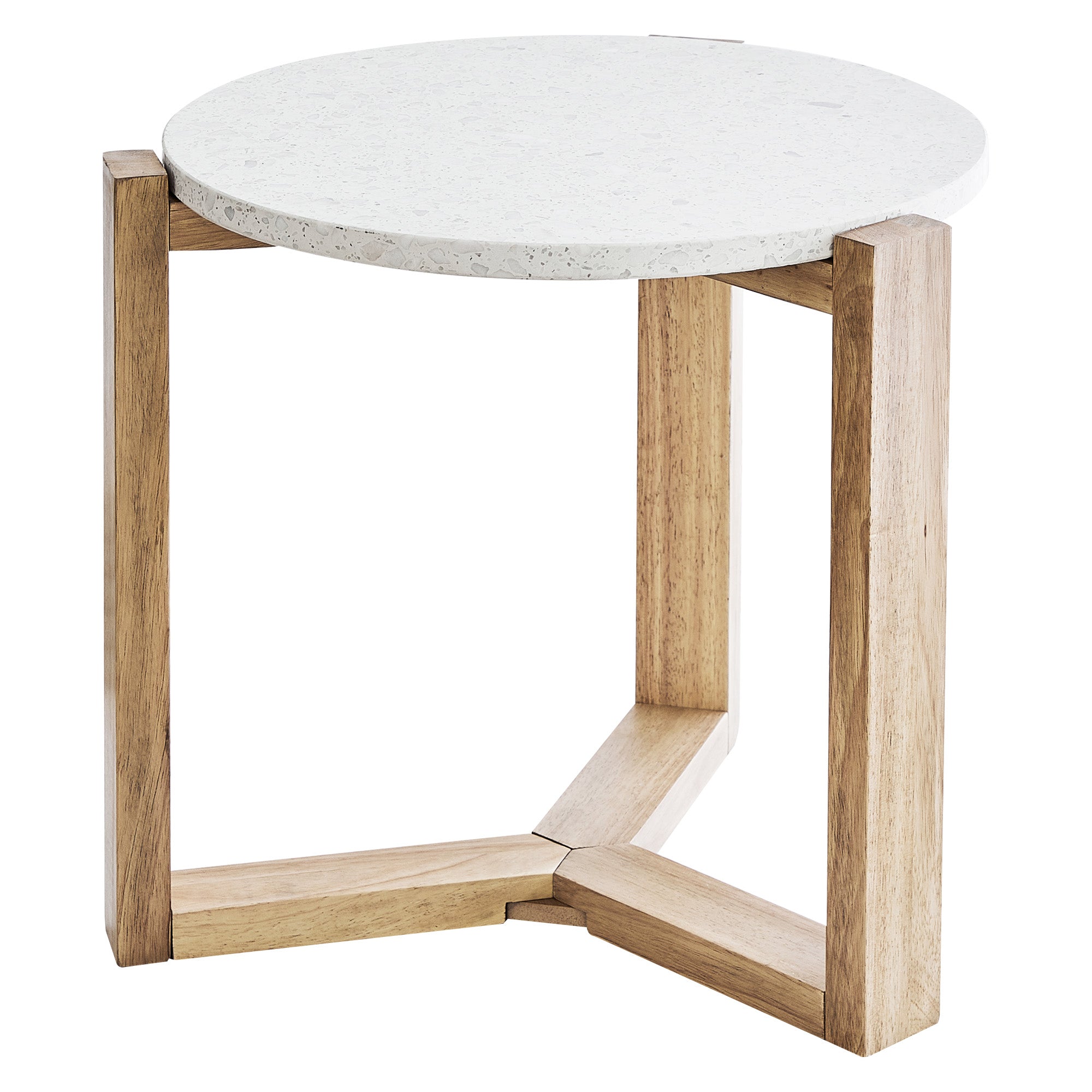 Sass 48Cm Terrazzo Side Table Tables