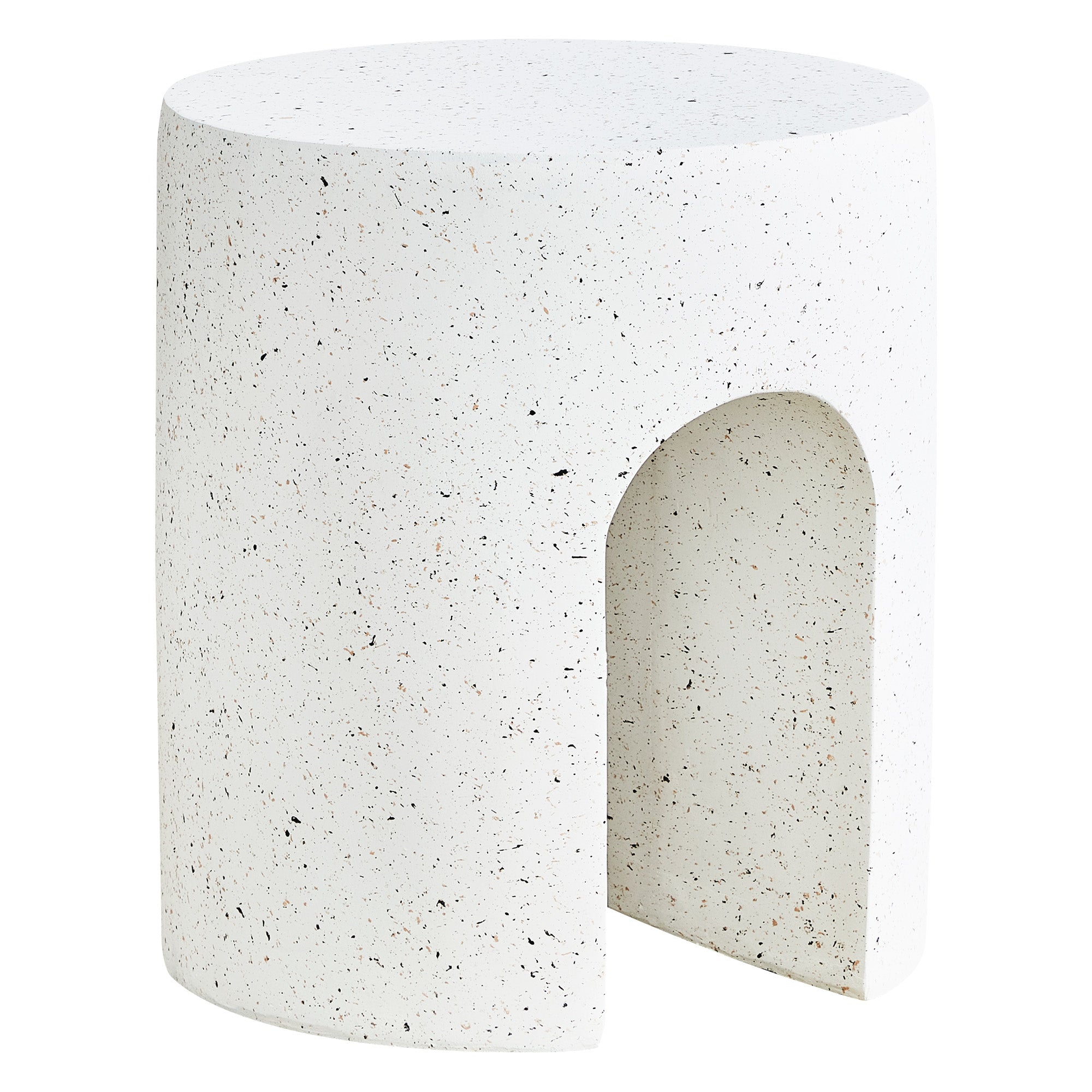 Sorrento 40Cm Mgo Side Table White Tables