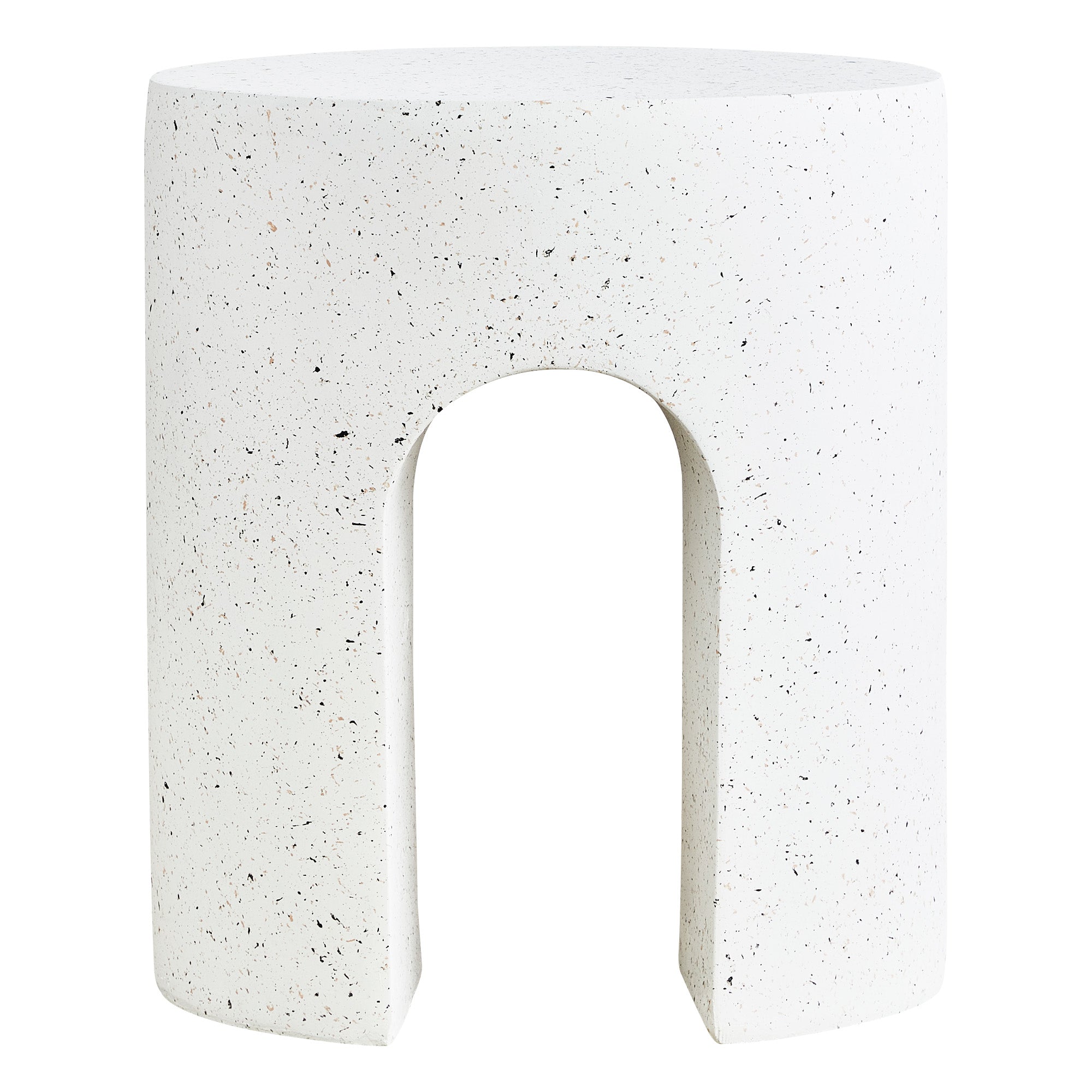 Sorrento 40Cm Mgo Side Table White Tables