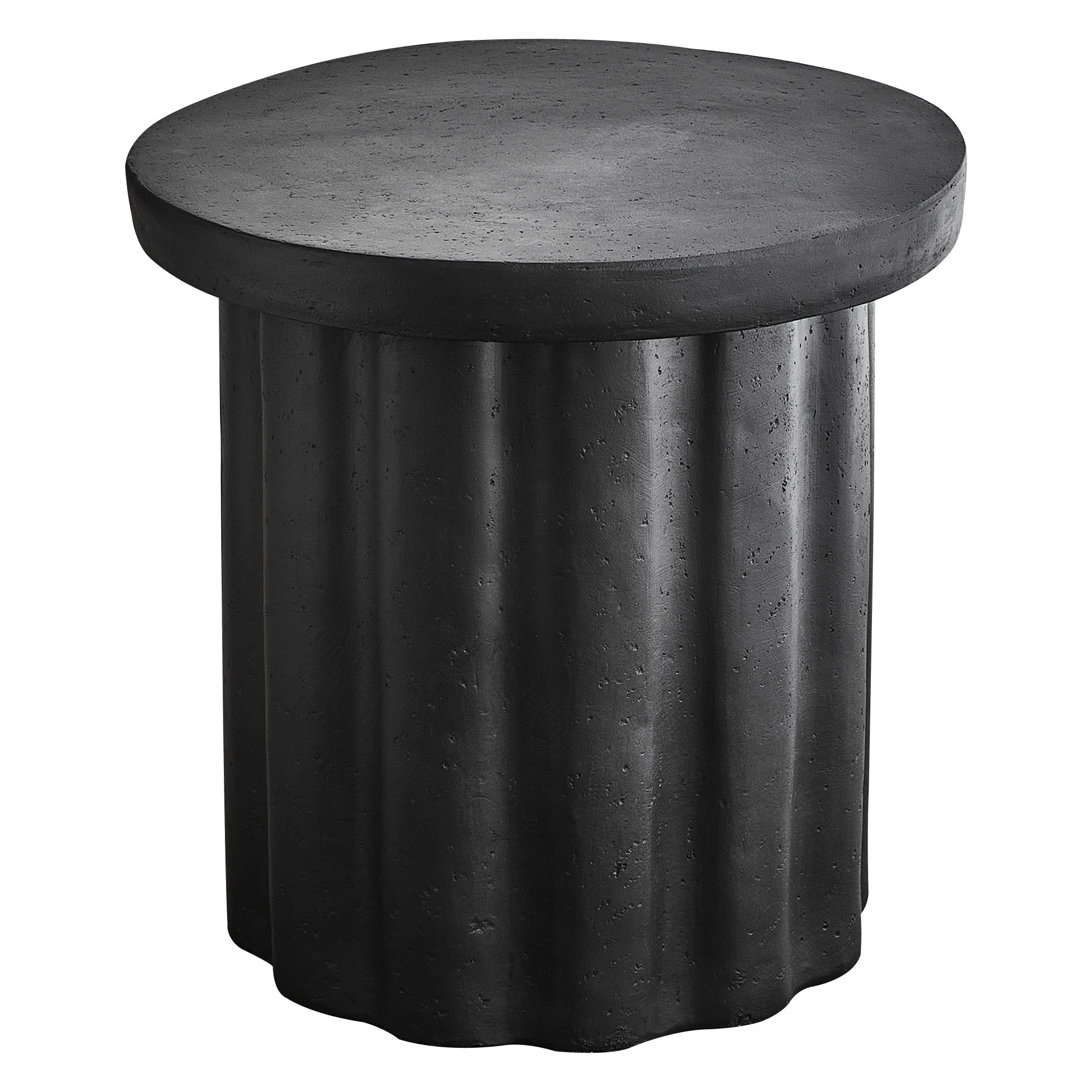 Castello 50cm MgO Side Table Black