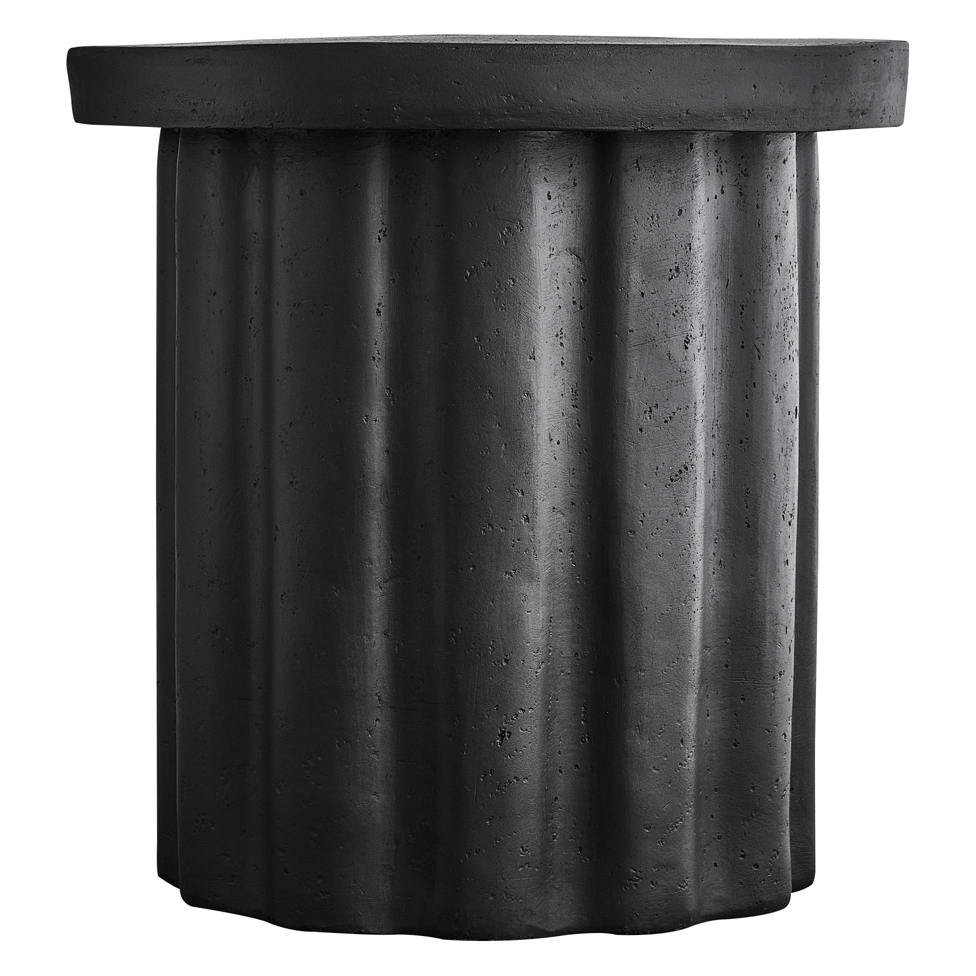 Castello 50cm MgO Side Table Black