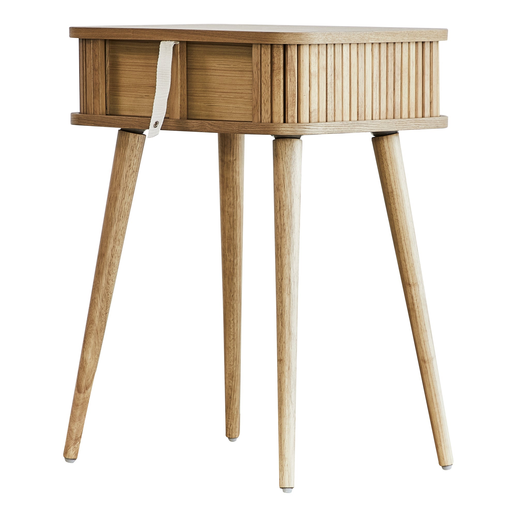 Curve 45Cm Bedside Table Natural Tables