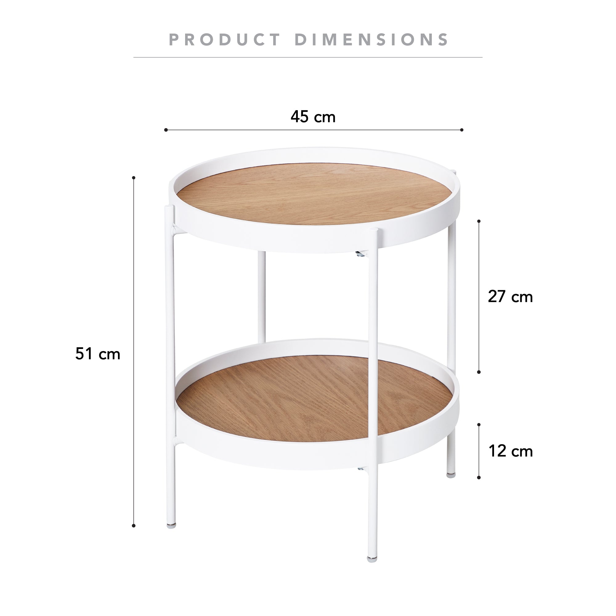 Jax 45Cm Side Table Tables