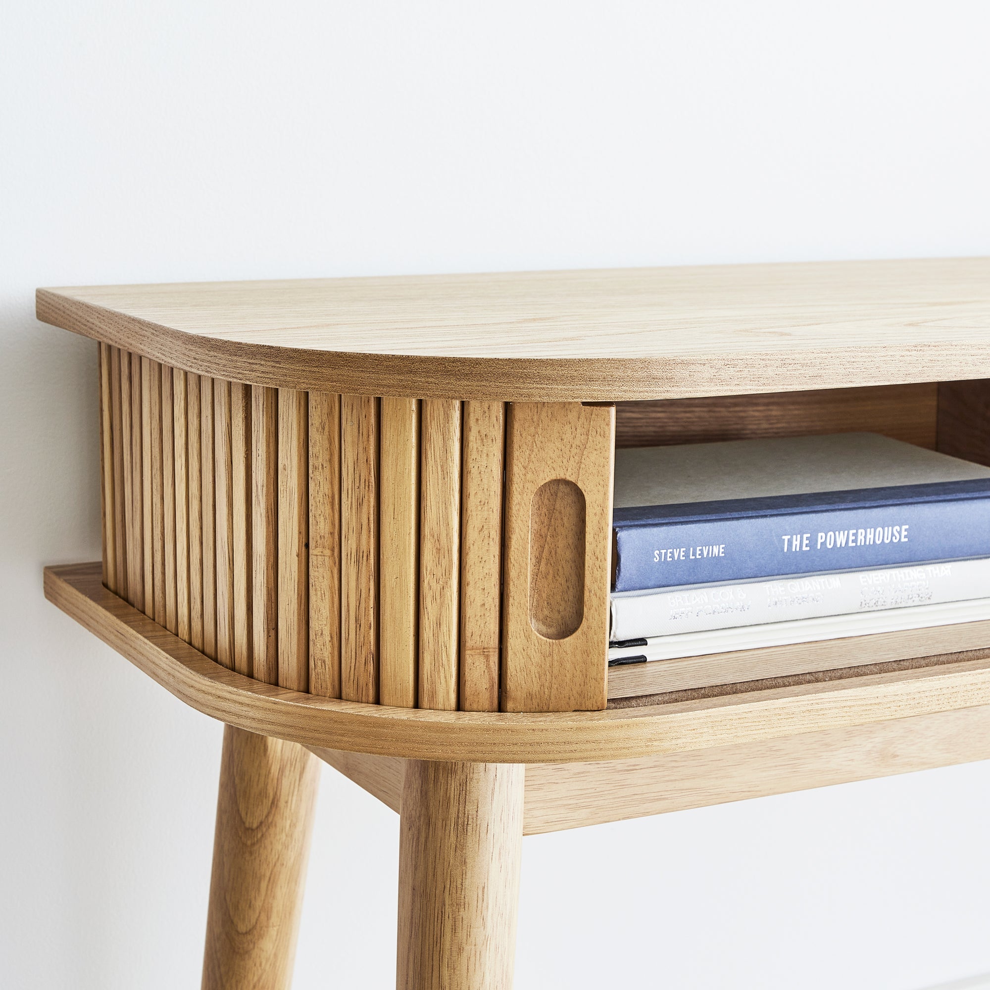 Curve 100Cm Console Table Natural Tables