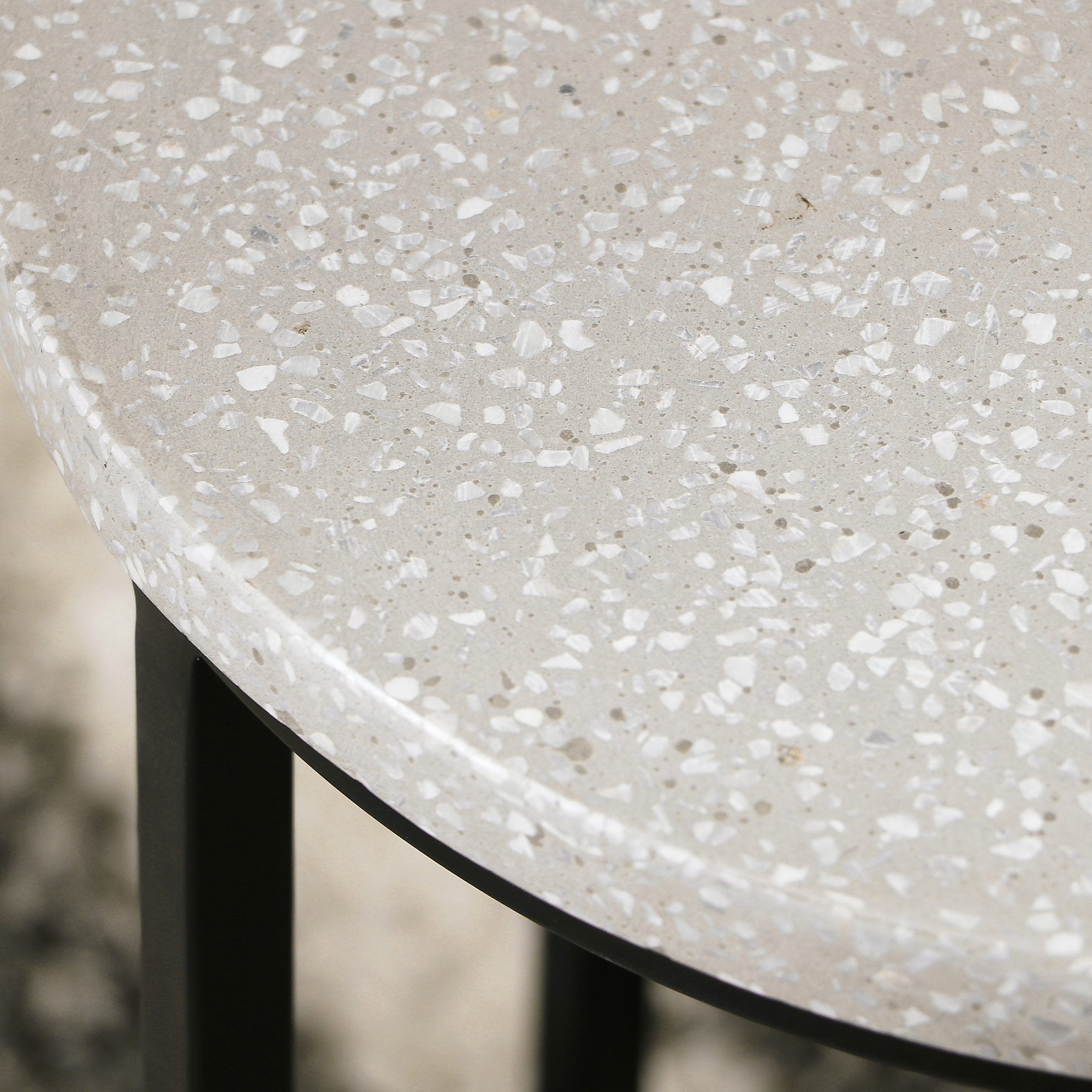 Rupert 45Cm Terrazzo Small Side Table Tables