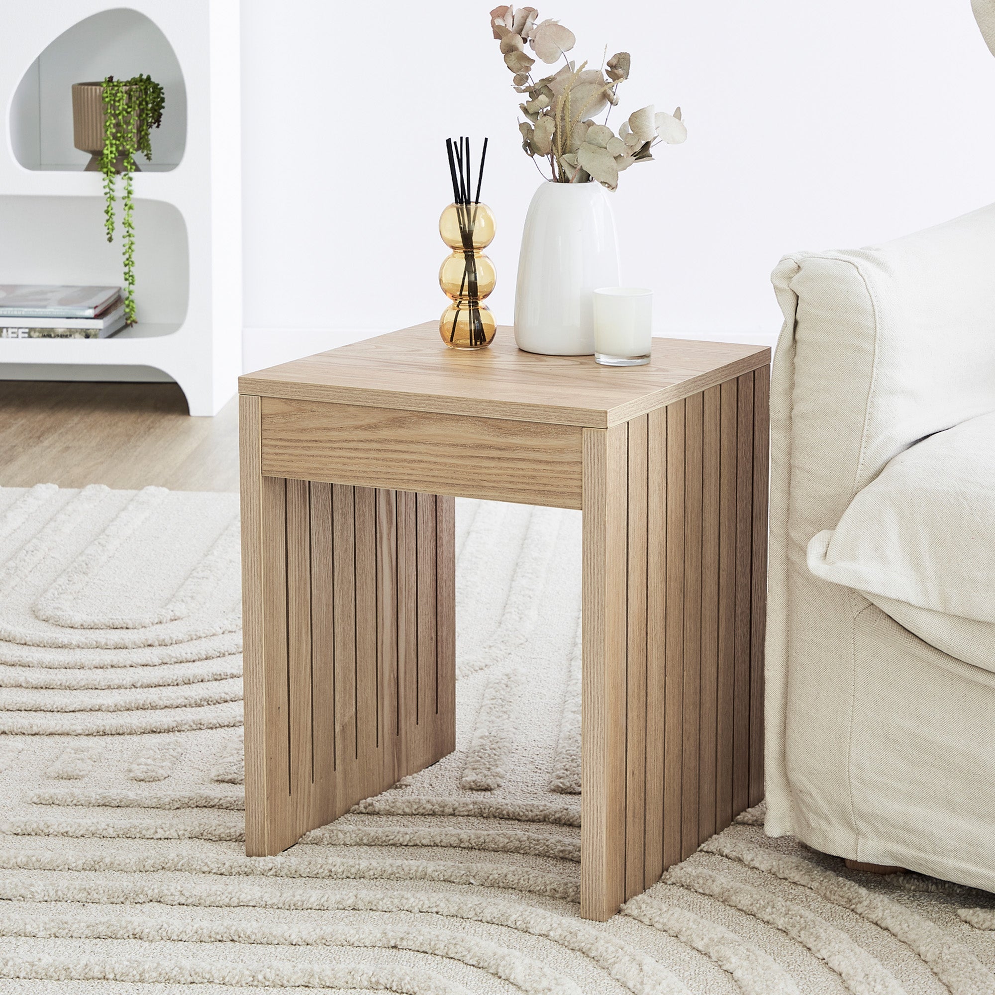 Harper 40cm Side Table Natural