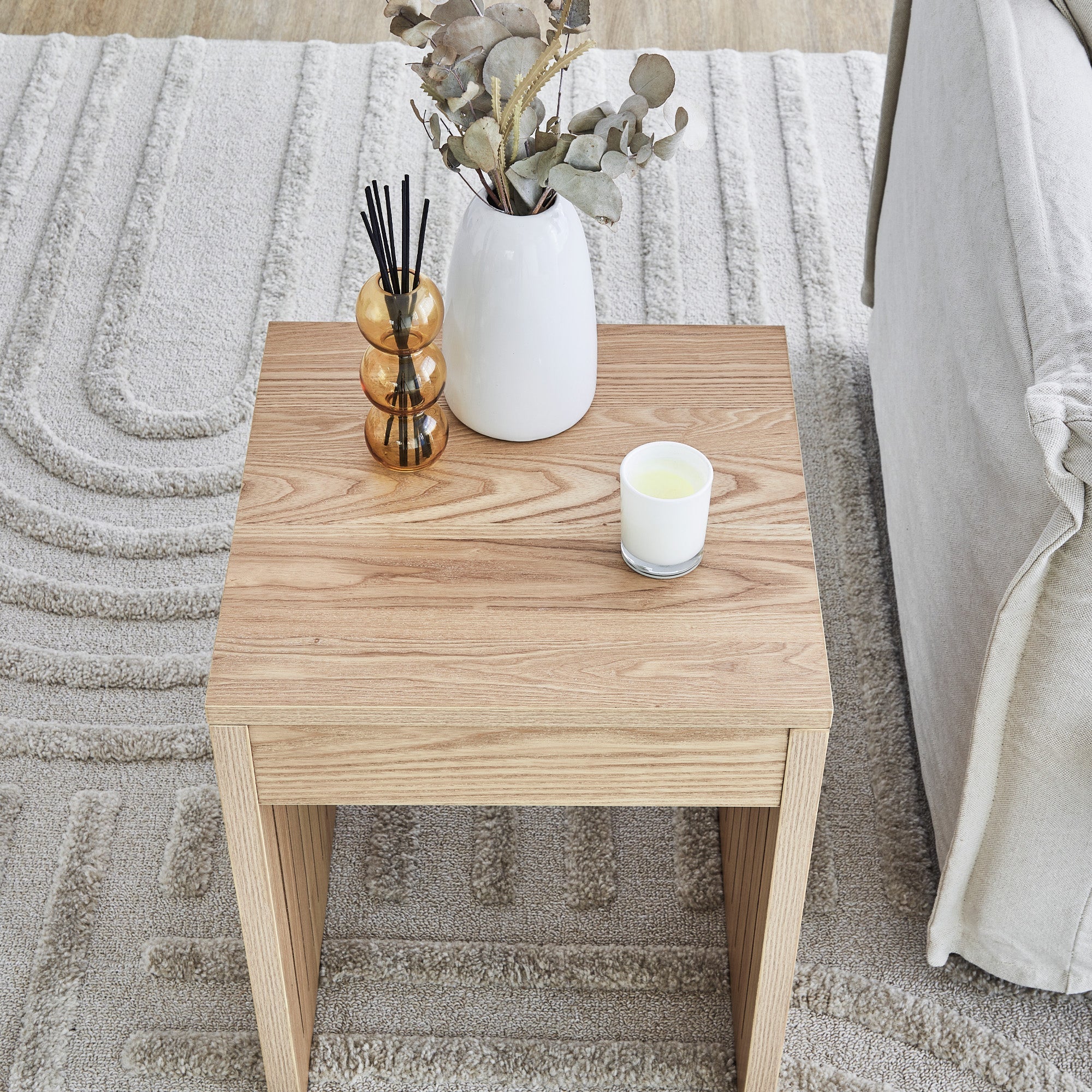 Harper 40cm Side Table Natural