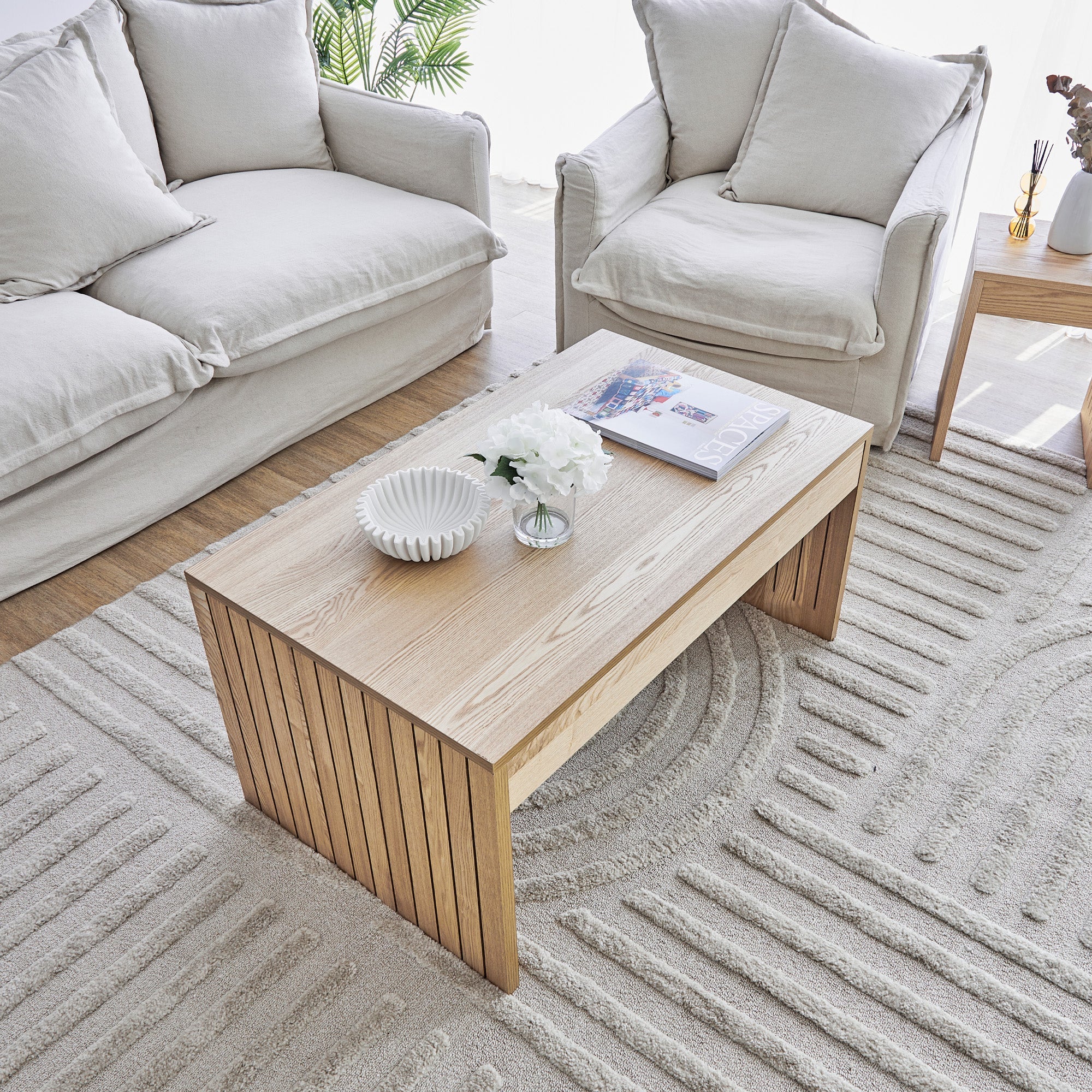 Harper 100cm Coffee Table Natural