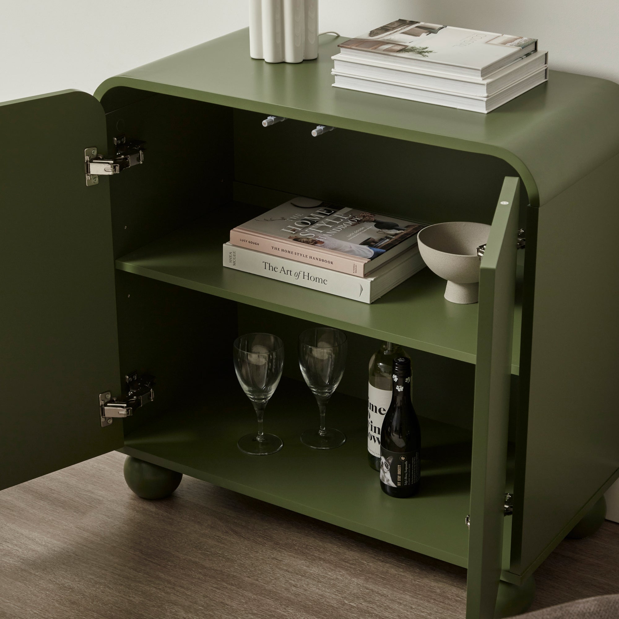 furniture, mirror, and home decor