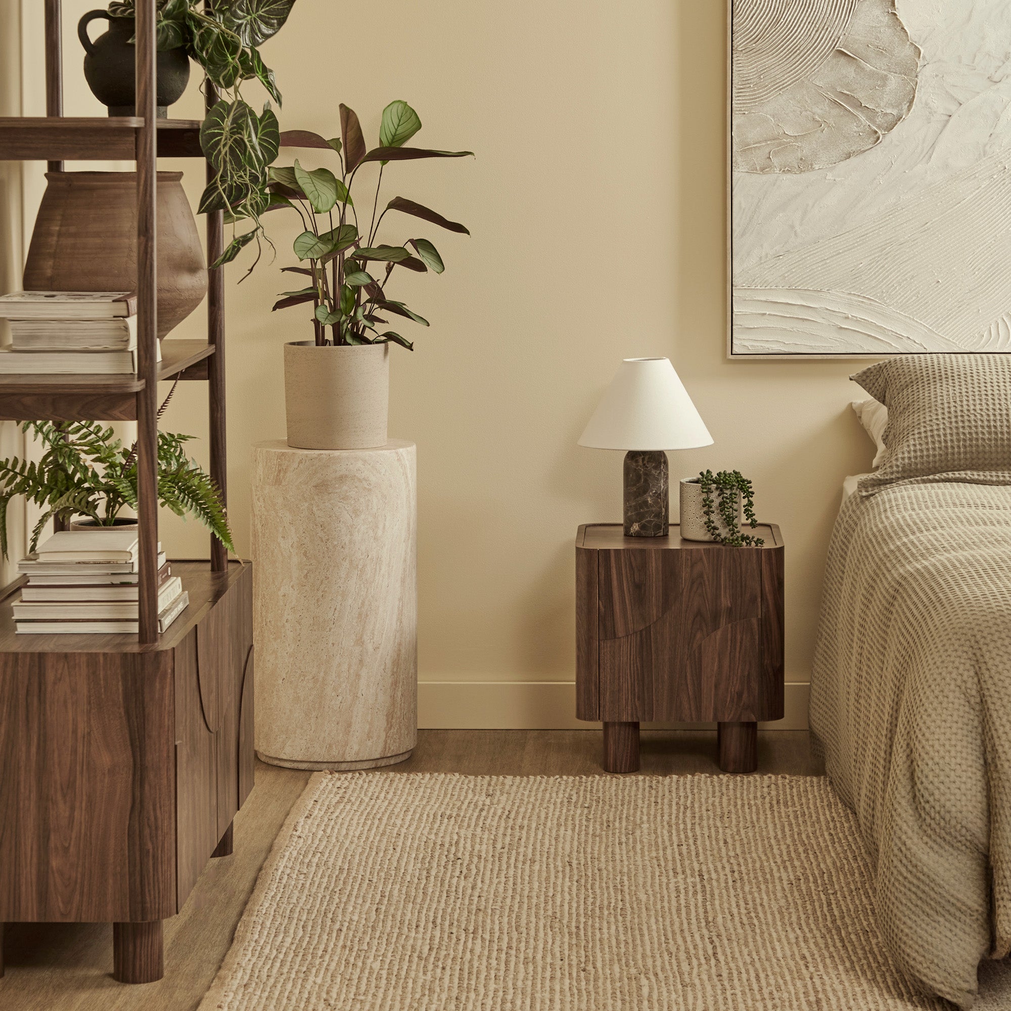 furniture, mirror, and home decor