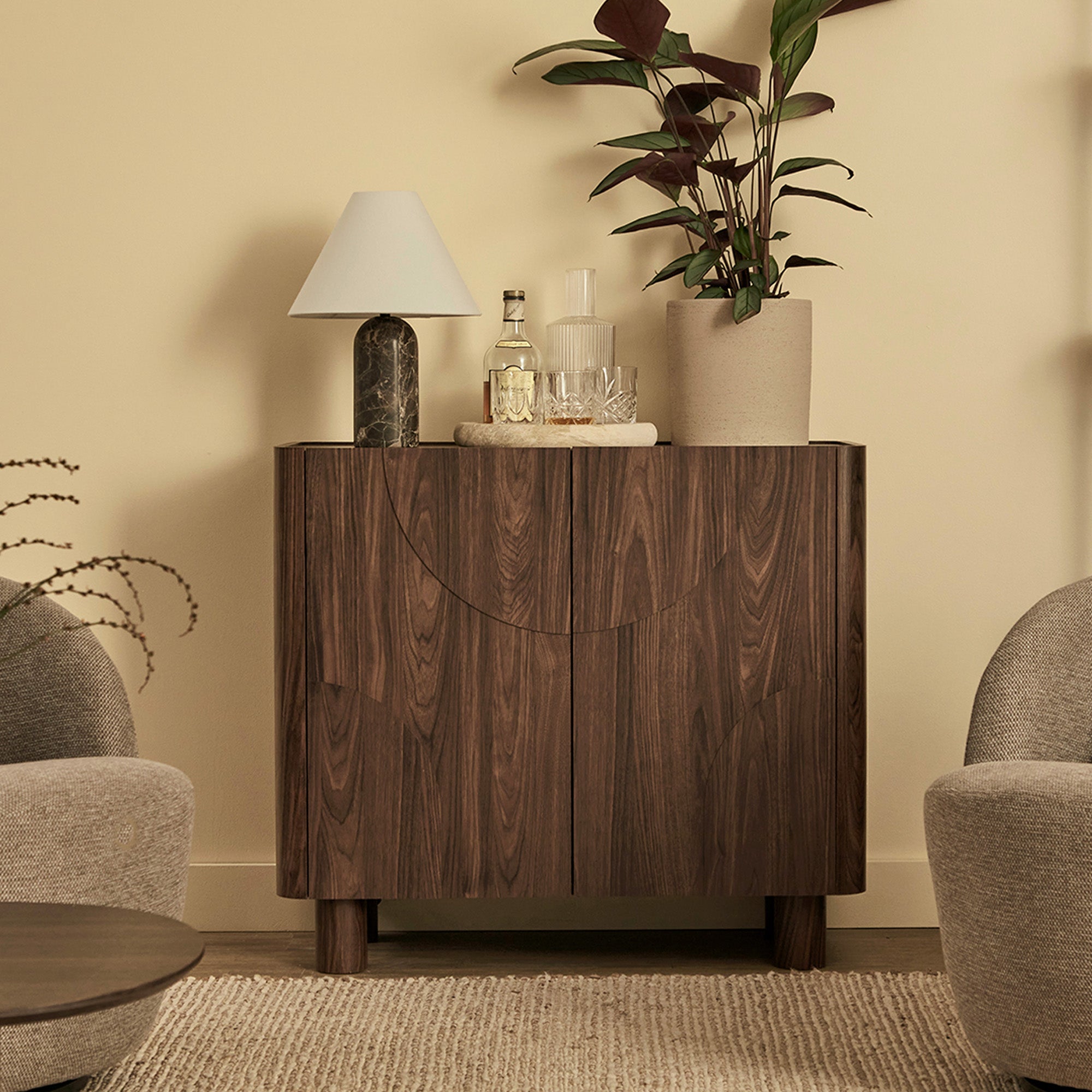 furniture, mirror, and home decor