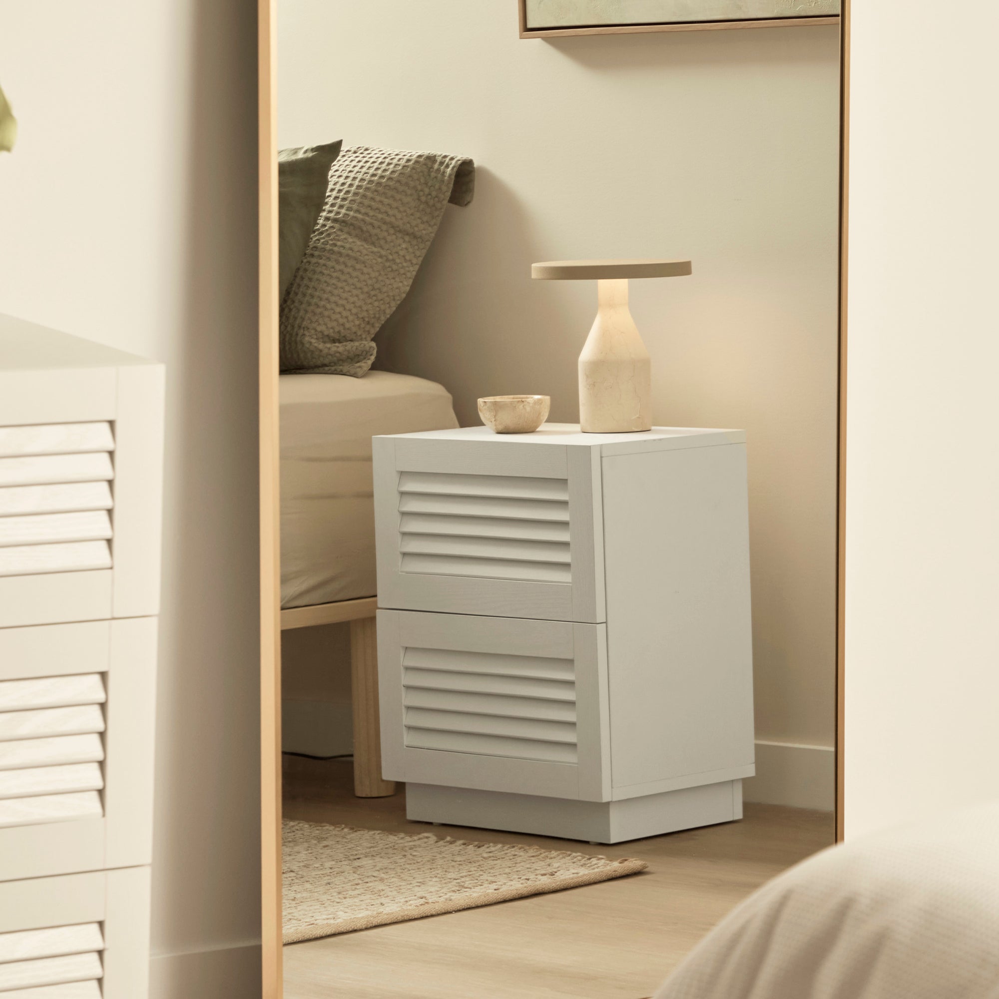 furniture, mirror, and home decor