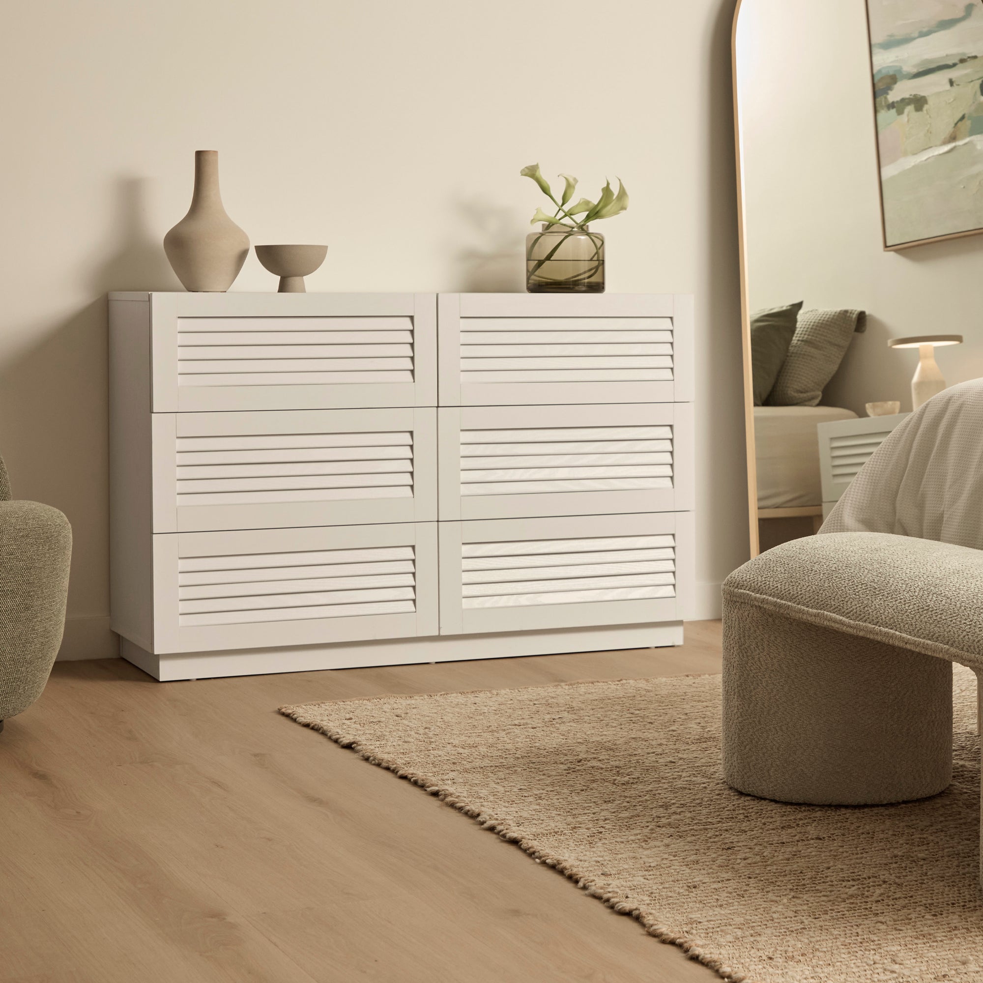 furniture, mirror, and home decor
