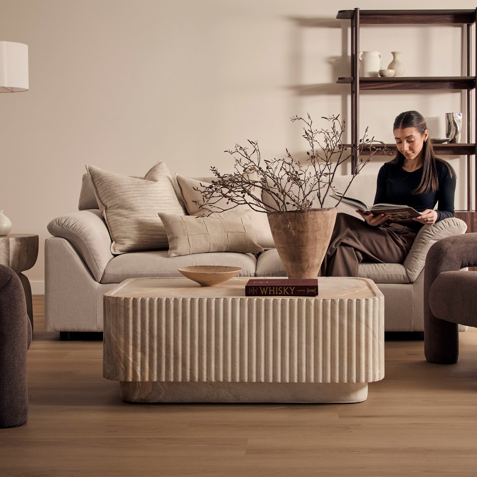 furniture, mirror, and home decor