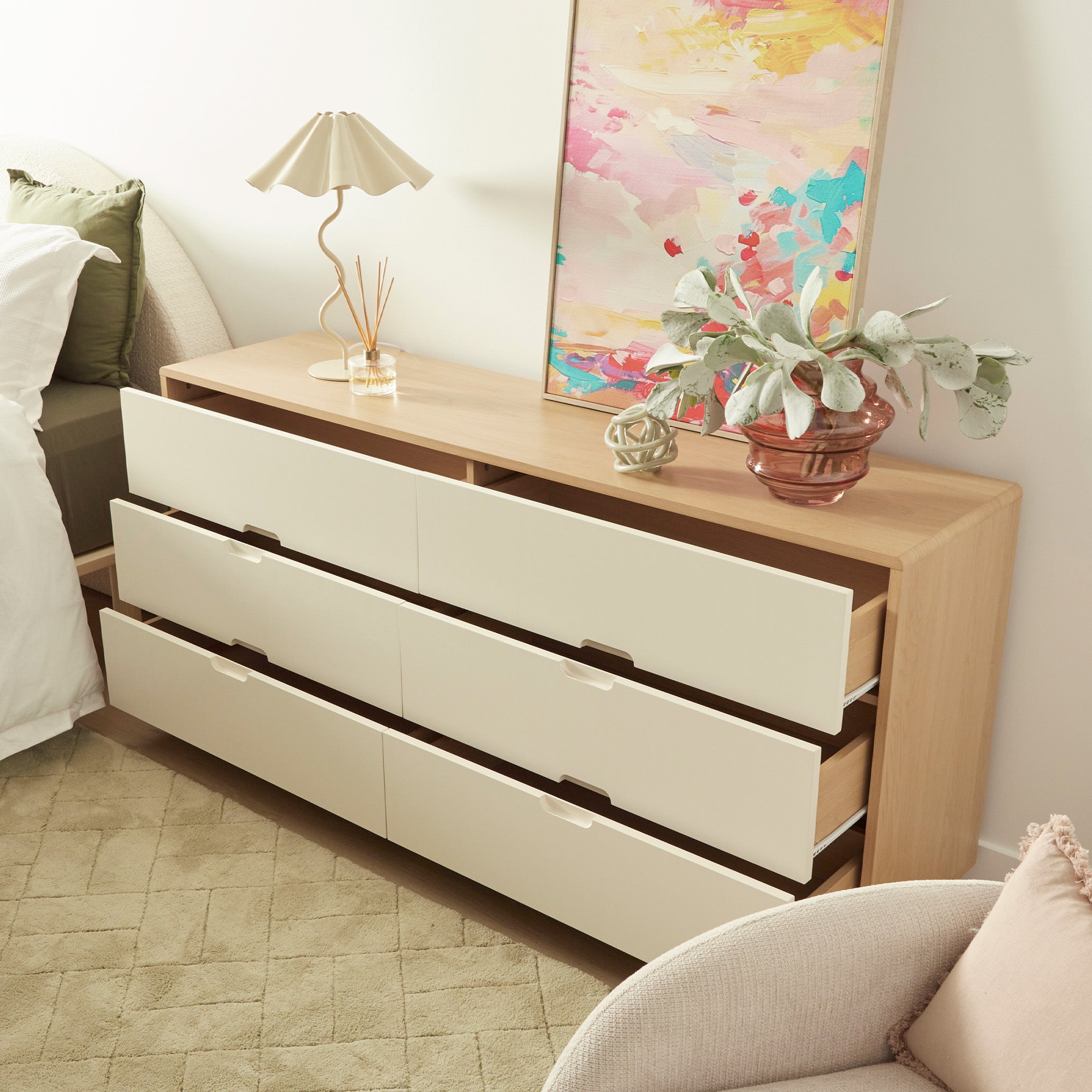 furniture, mirror, and home decor
