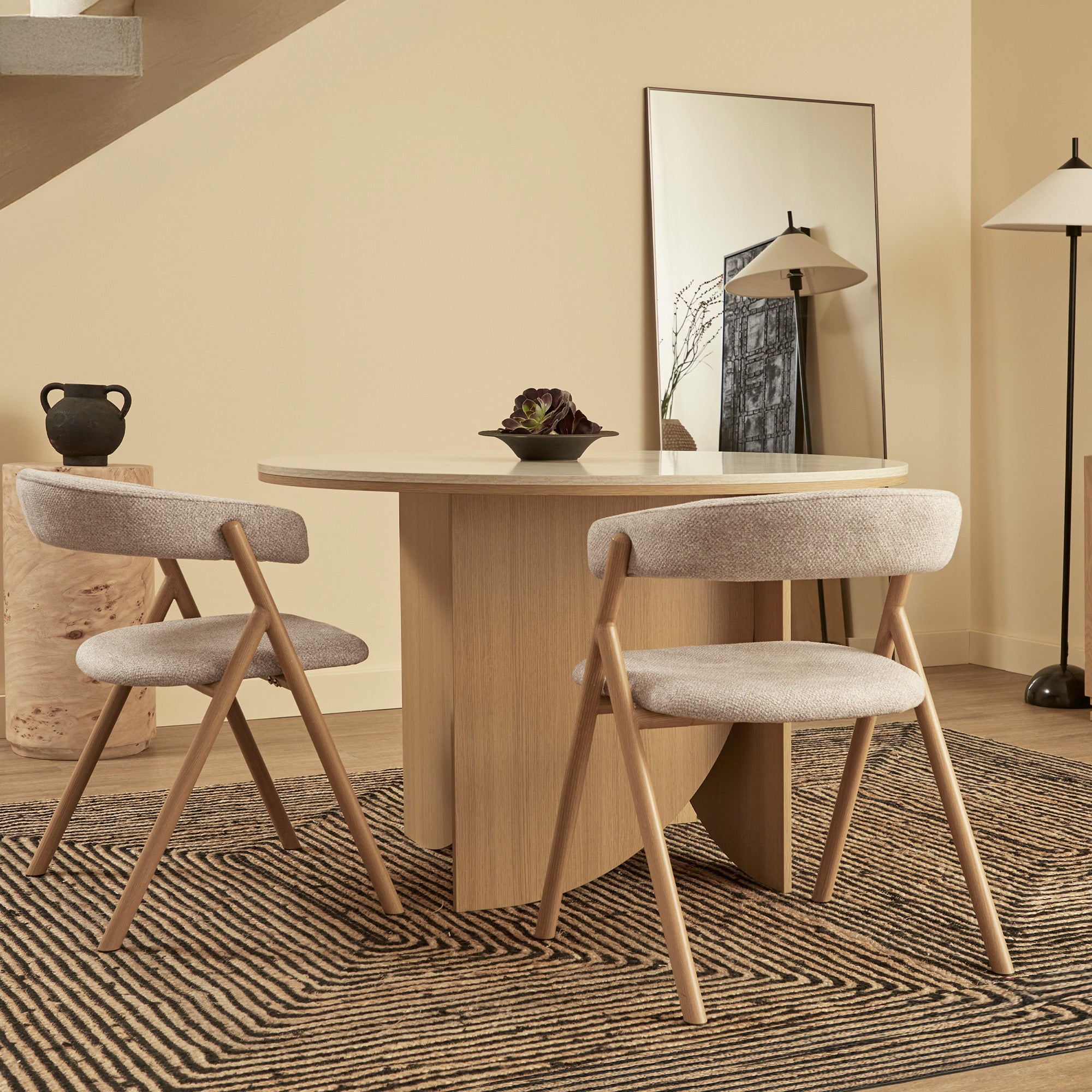 furniture, mirror, and home decor