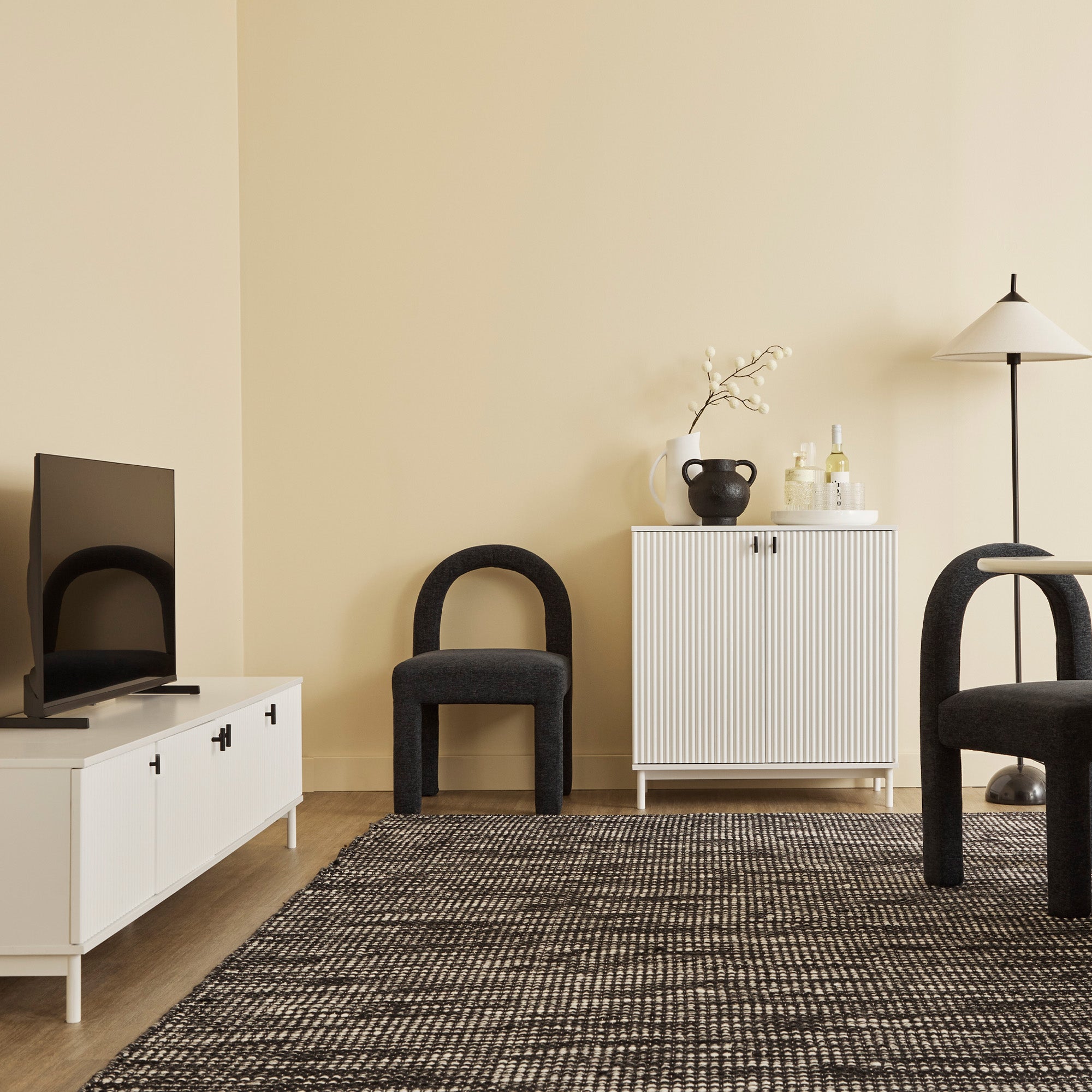 furniture, mirror, and home decor