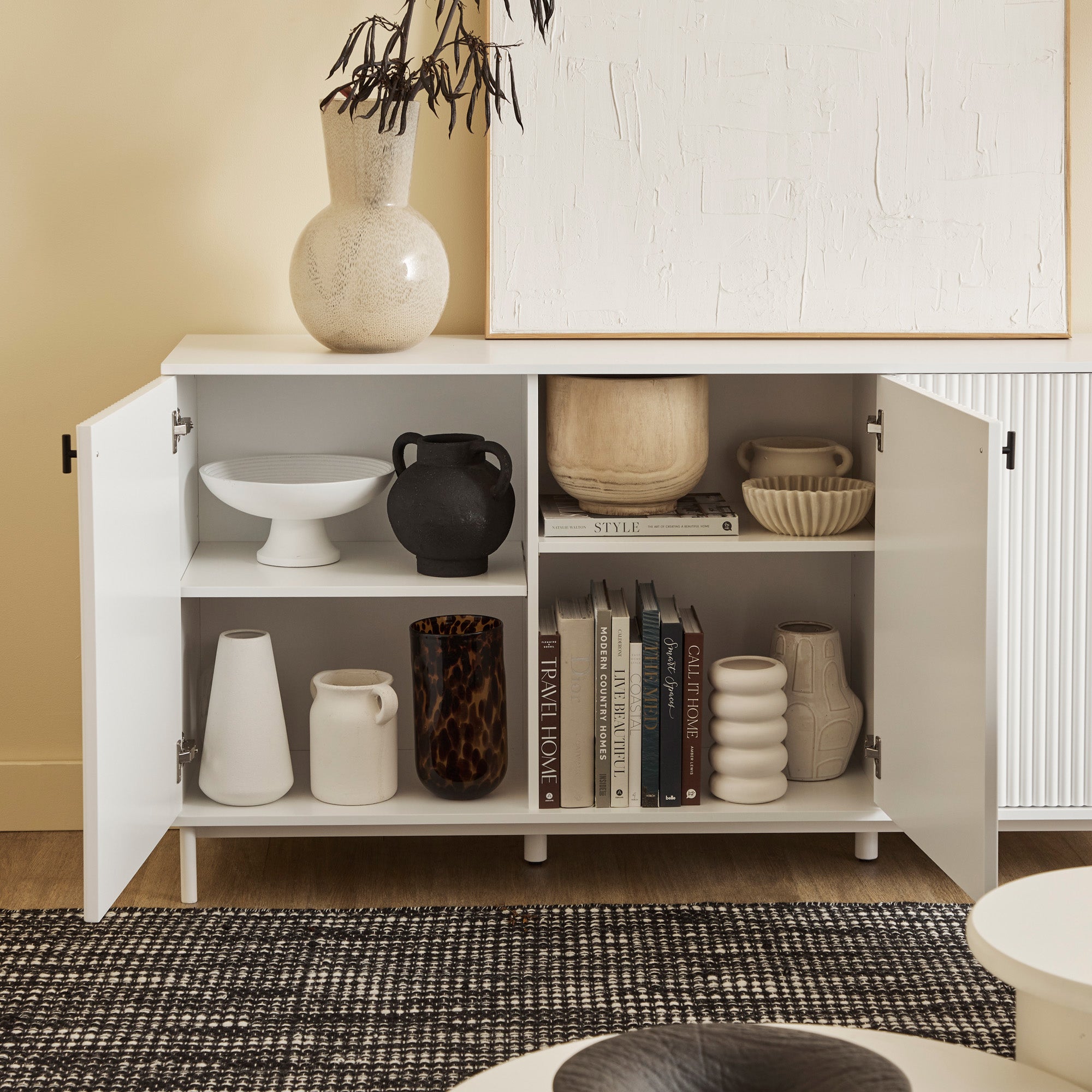 furniture, mirror, and home decor
