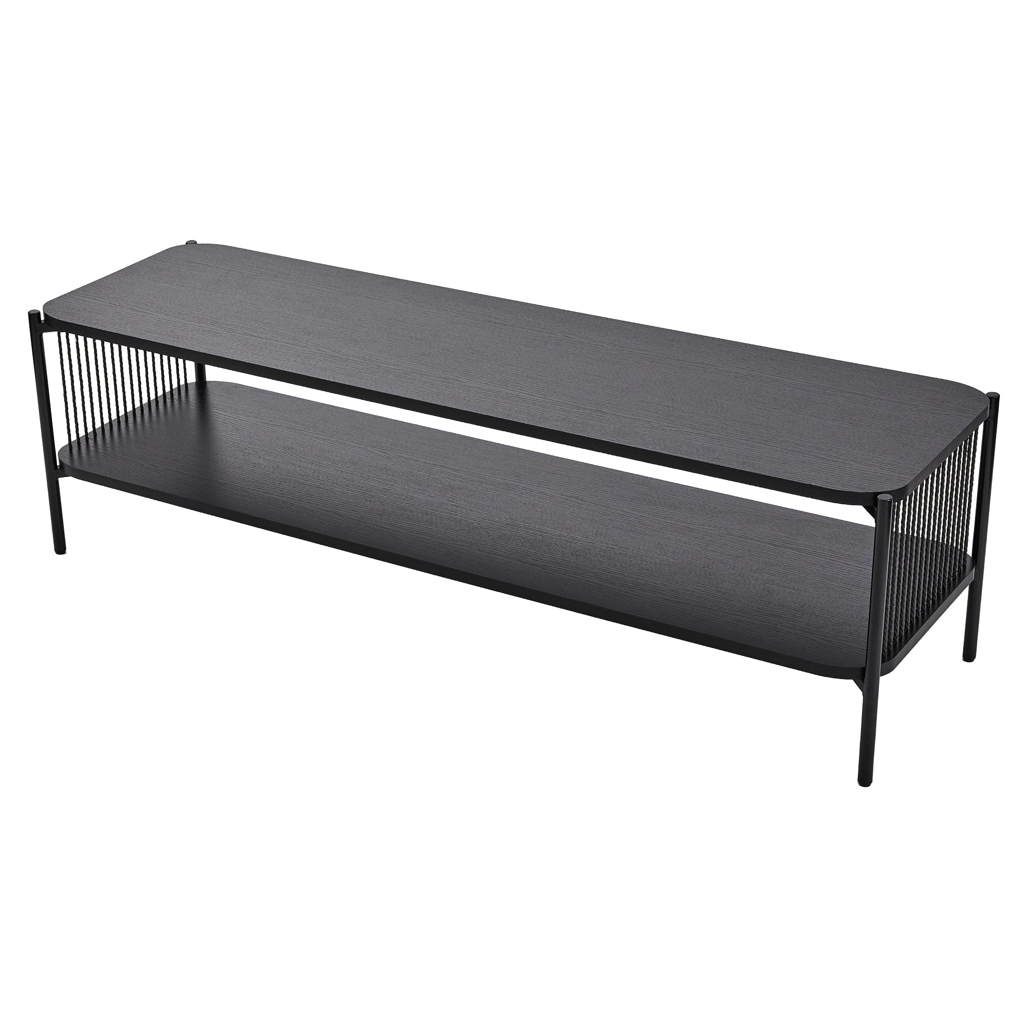 Marina 140cm TV Unit Black