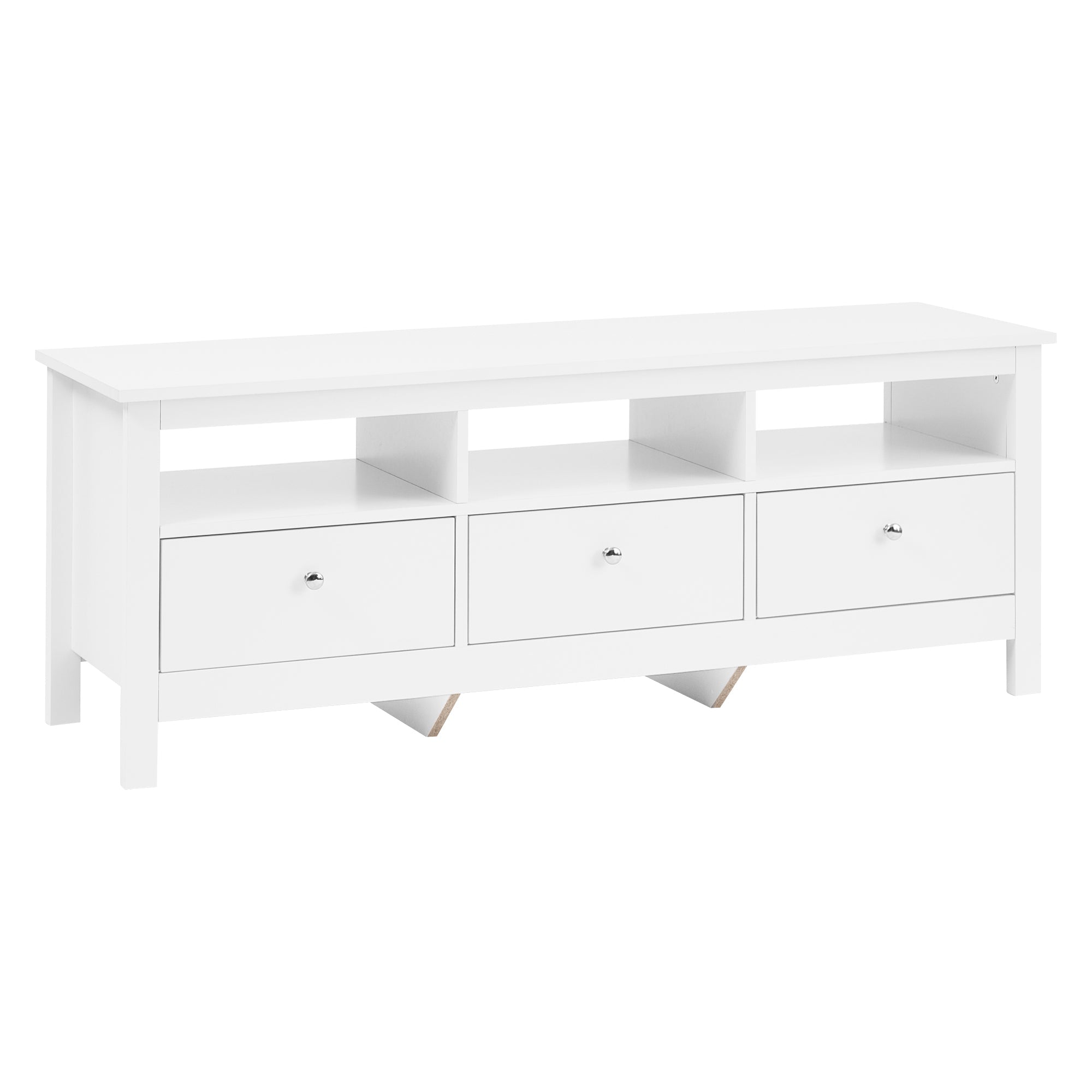 Gemini 128Cm Tv Unit White Units