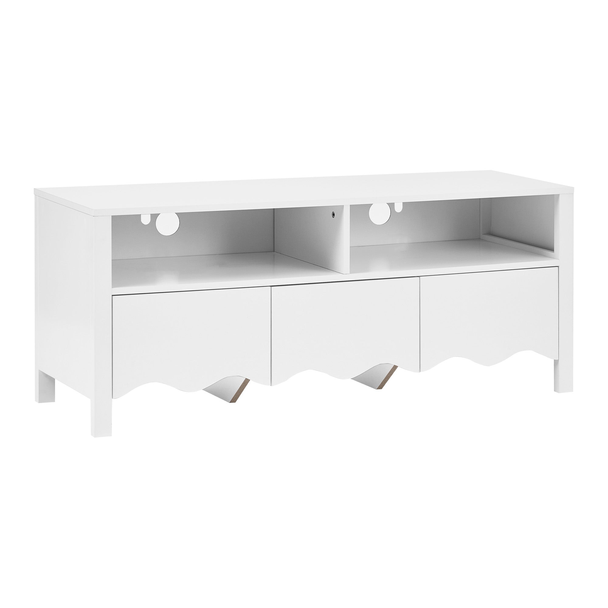 Scallop 120Cm Tv Unit White Units