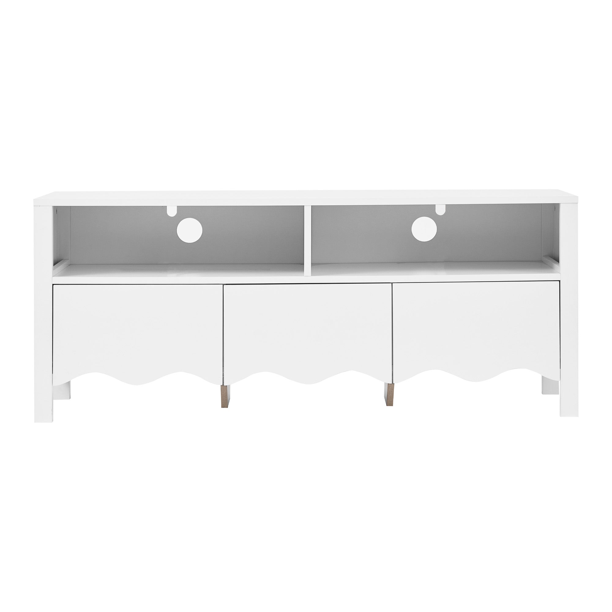 Scallop 120Cm Tv Unit White Units