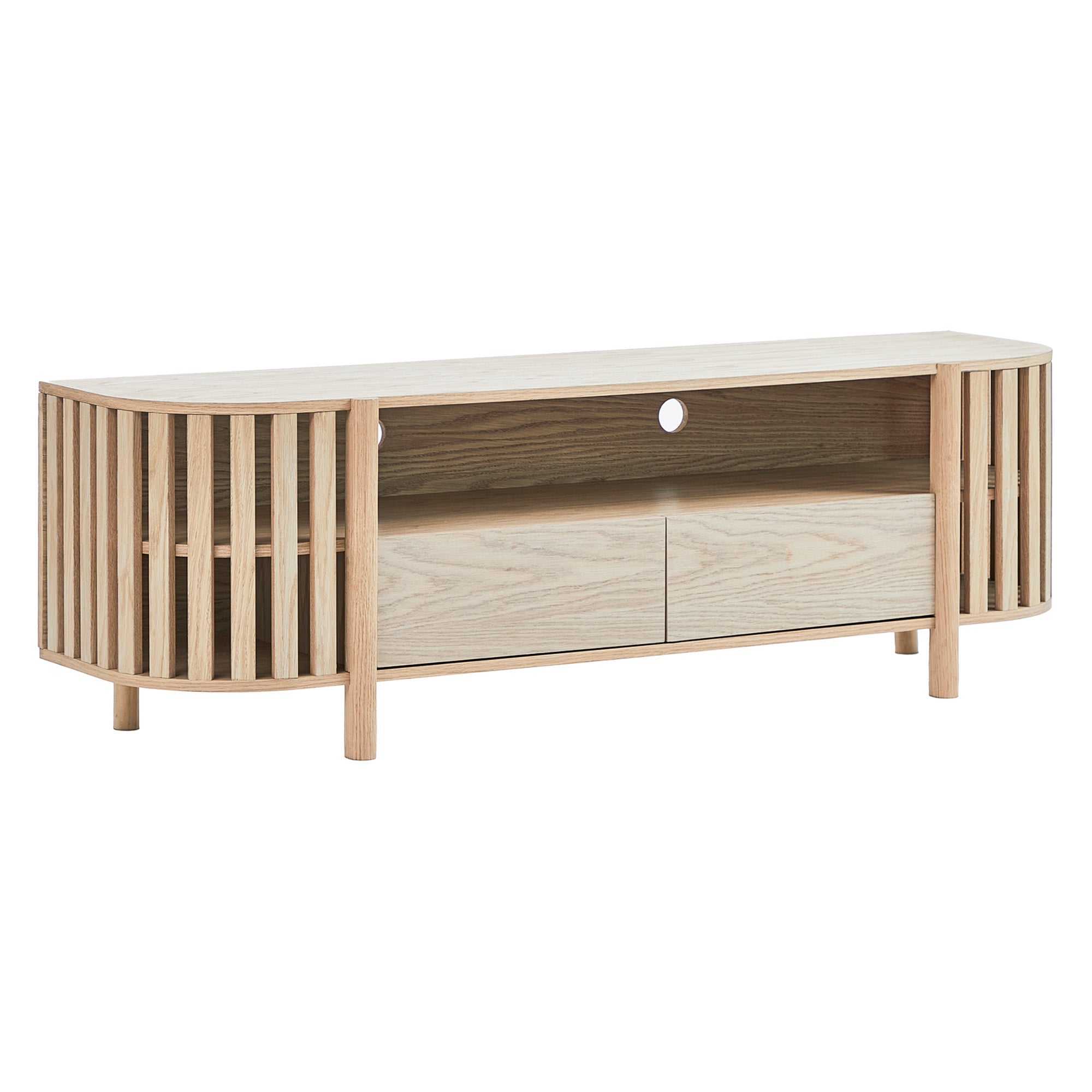 Square 150Cm Tv Unit Natural Units