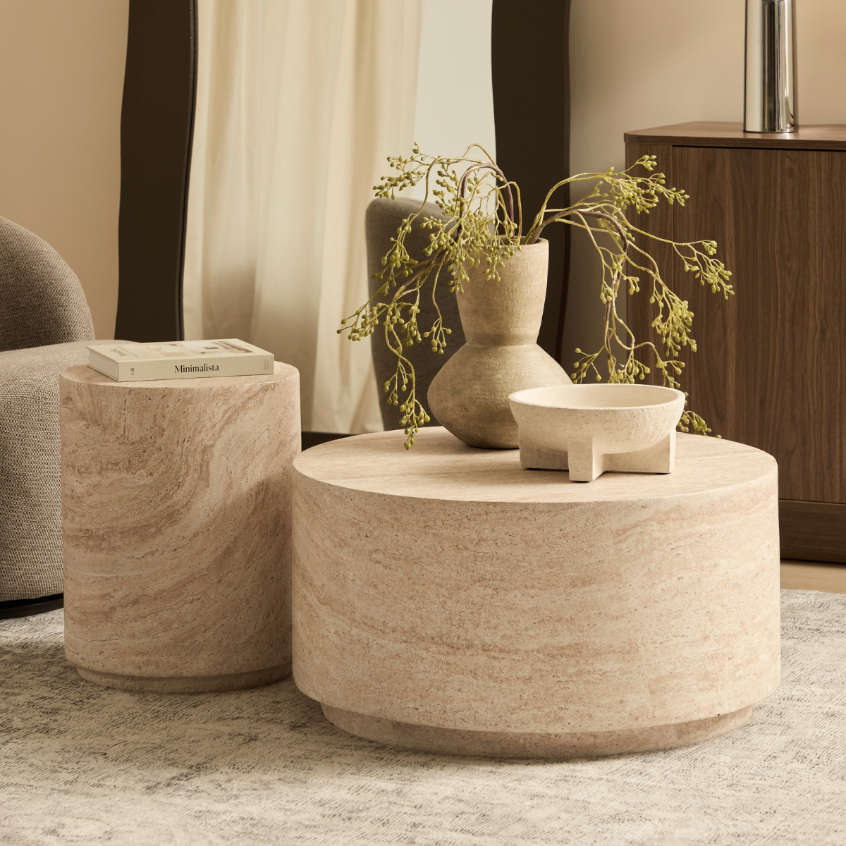 furniture, mirror, and home decor