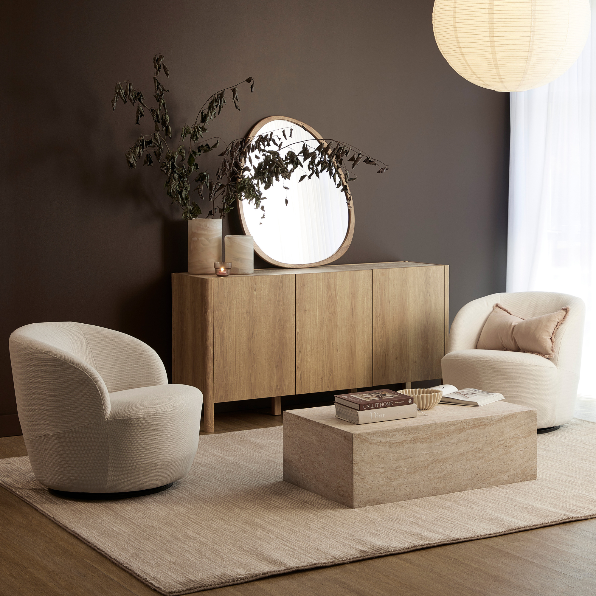 furniture, mirror, and home decor