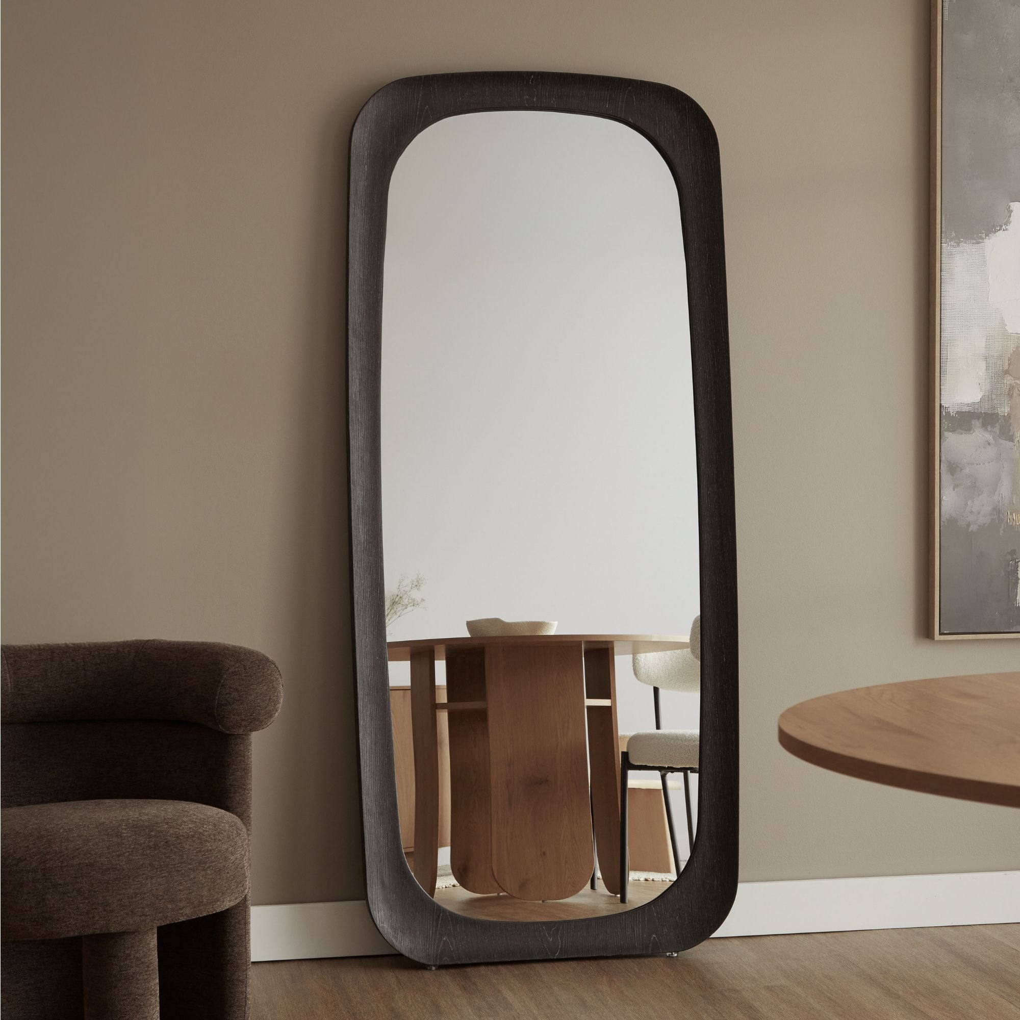furniture, mirror, and home decor
