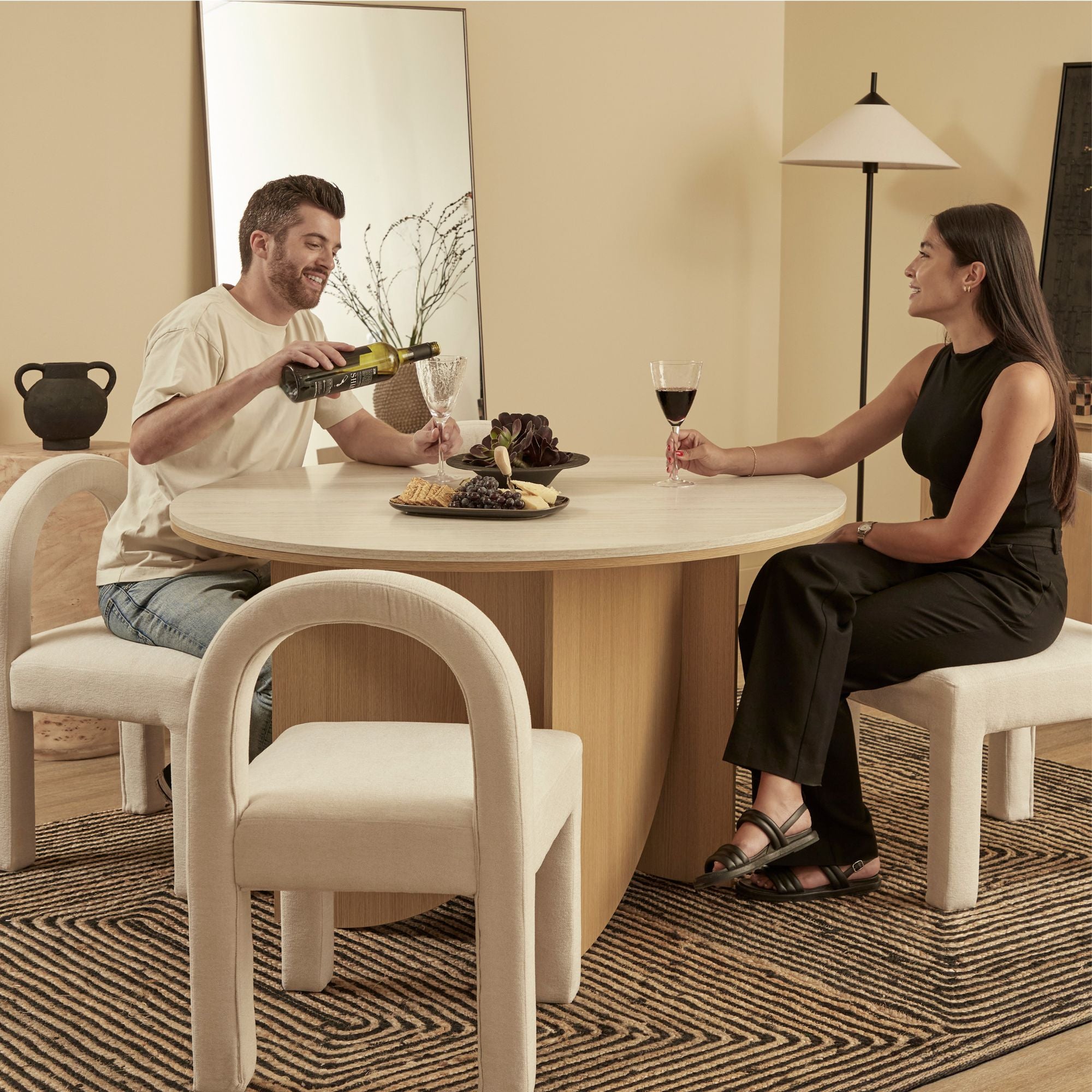 furniture, mirror, and home decor