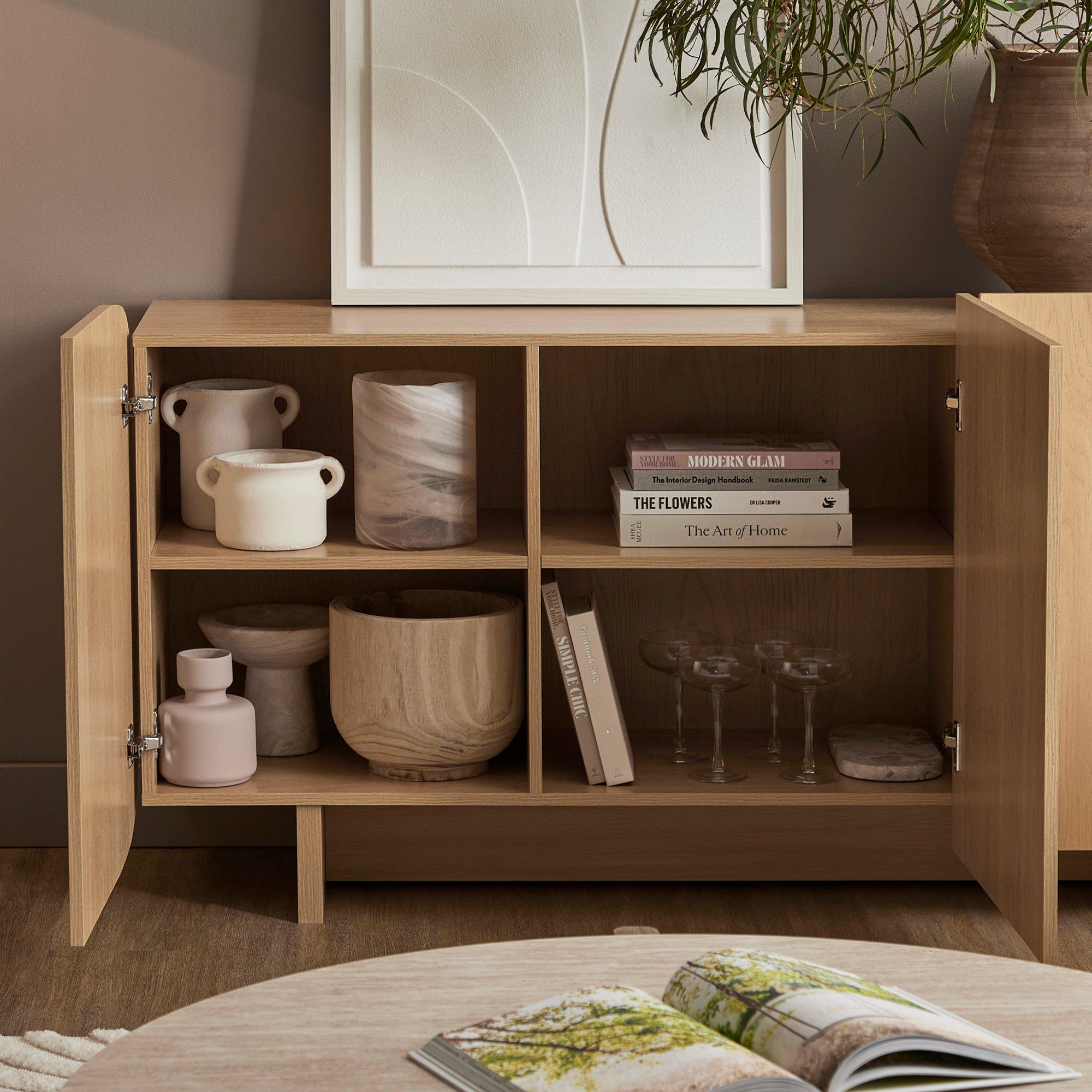 furniture, mirror, and home decor