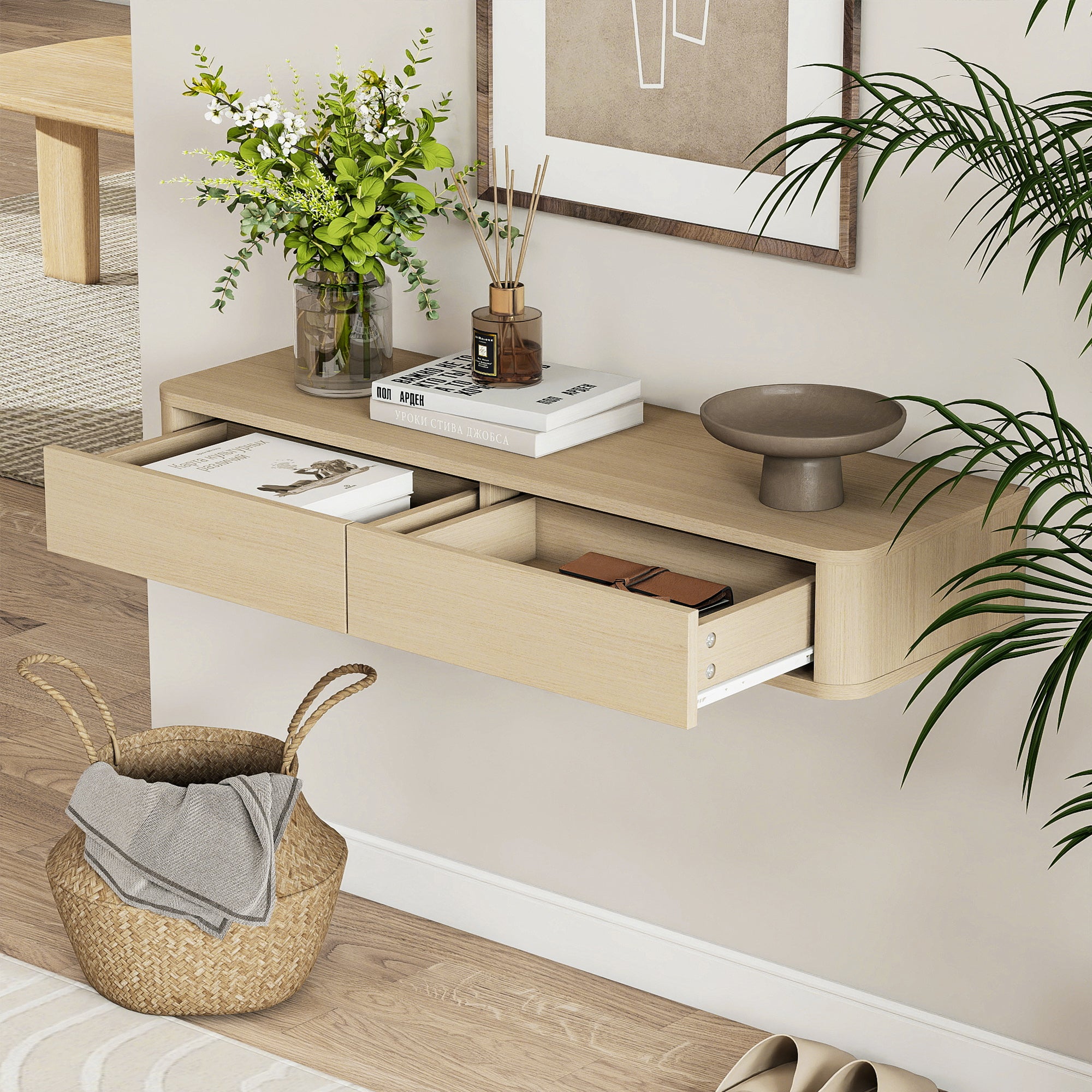 furniture, mirror, and home decor