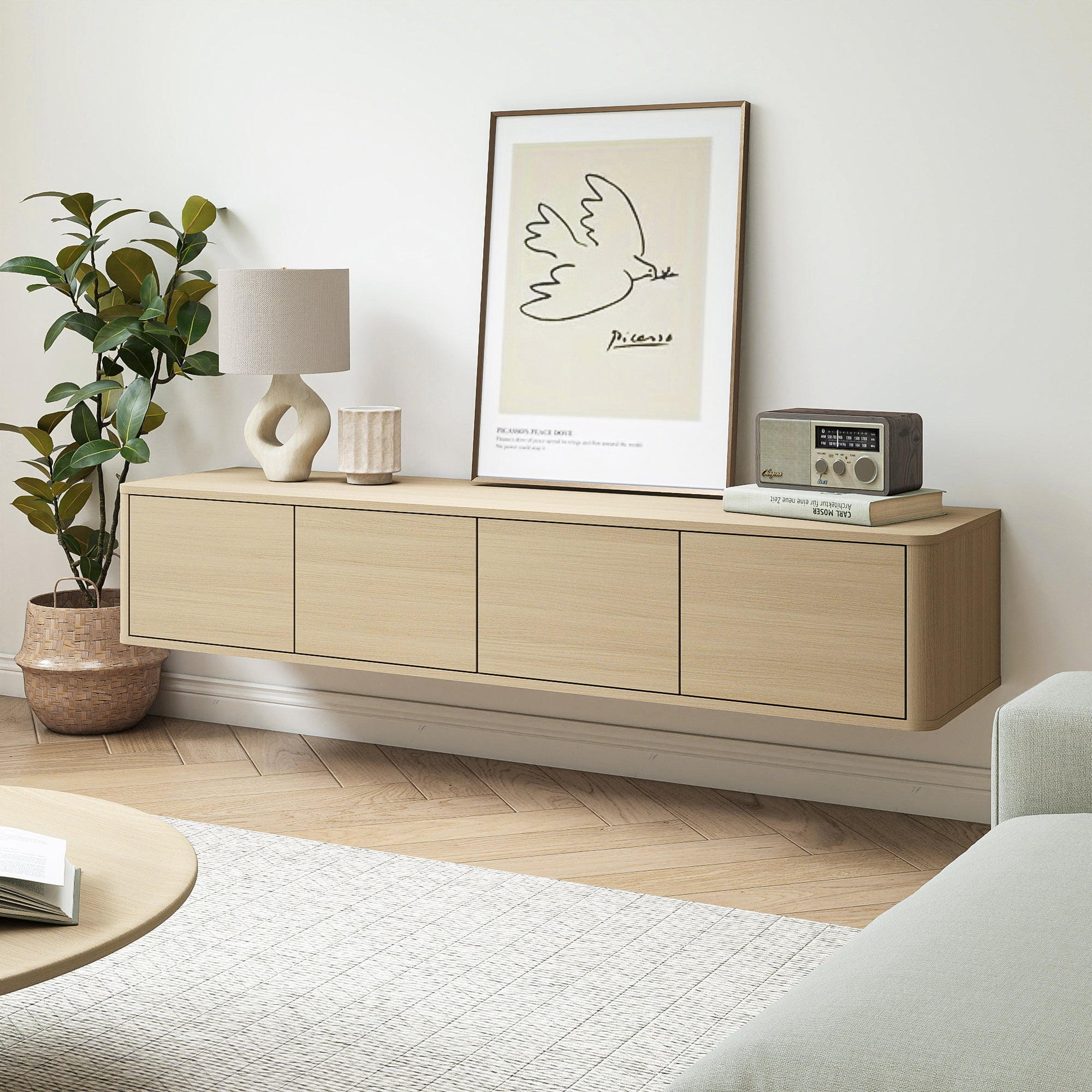 furniture, mirror, and home decor