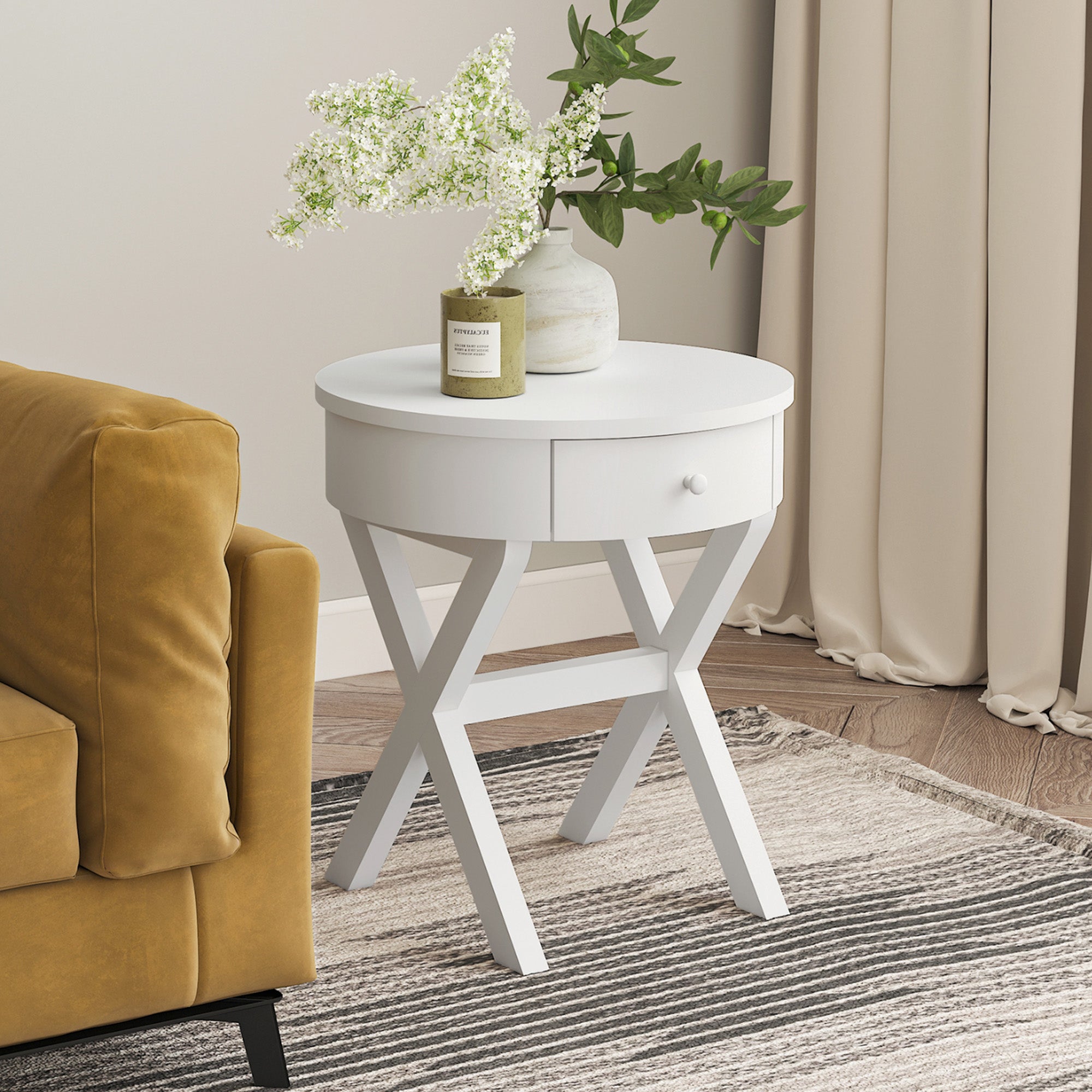 furniture, mirror, and home decor