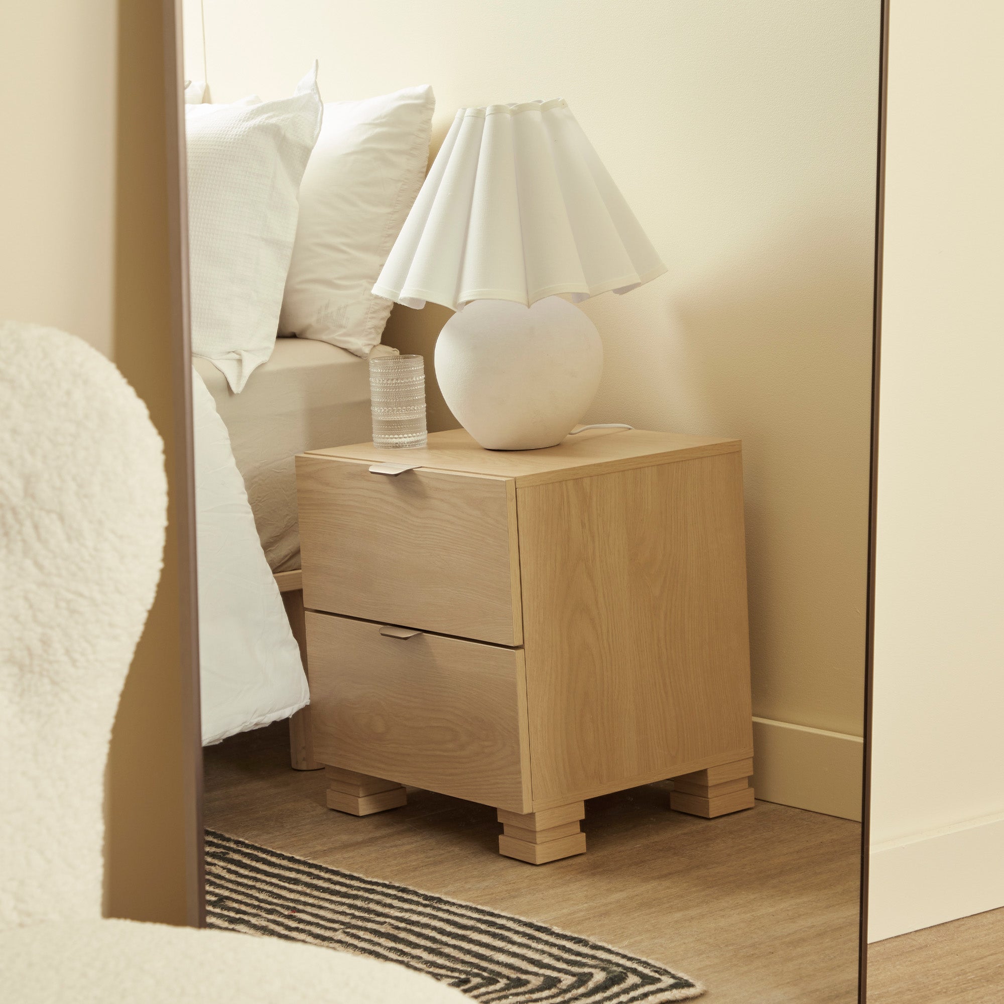 furniture, mirror, and home decor