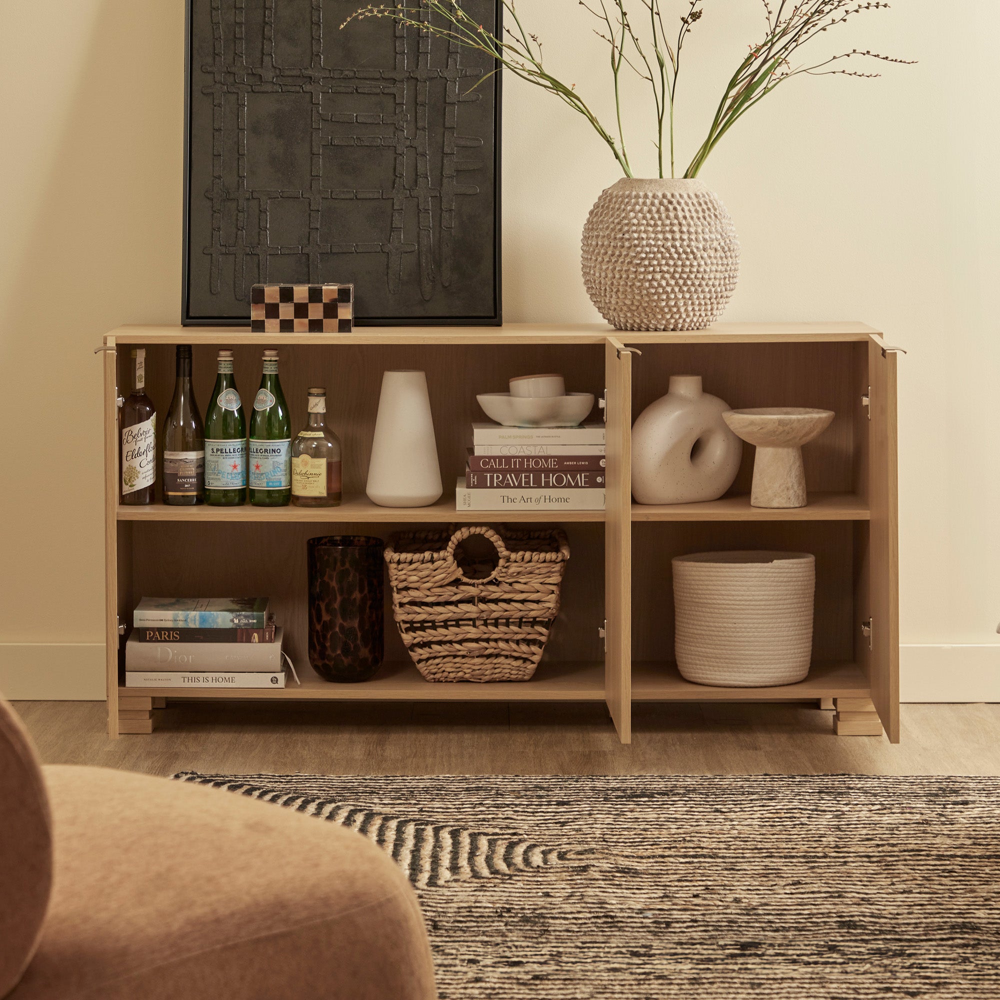 furniture, mirror, and home decor