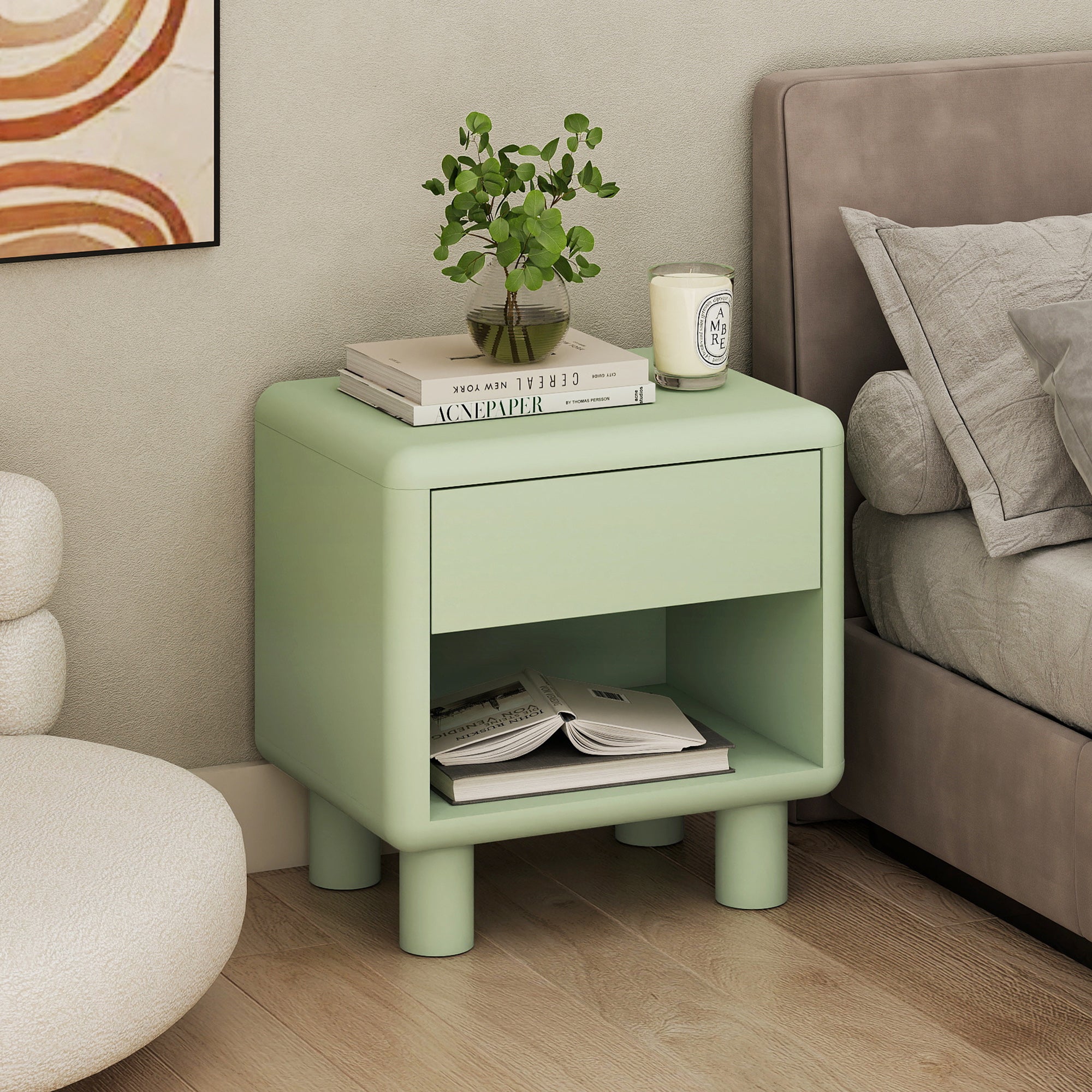 furniture, mirror, and home decor