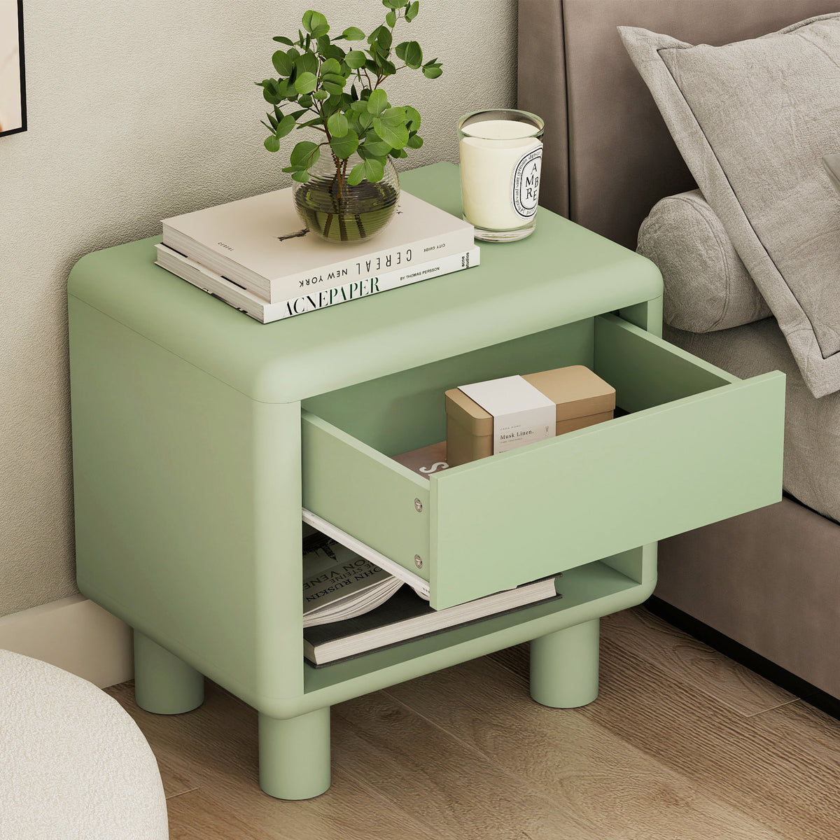 furniture, mirror, and home decor
