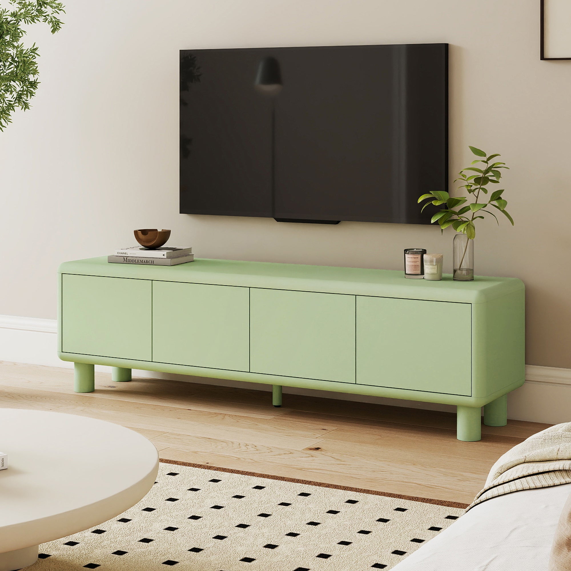 furniture, mirror, and home decor