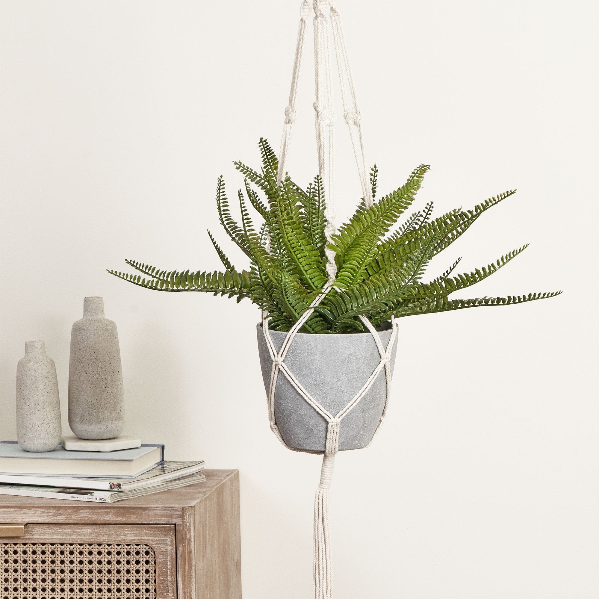 Cooper & Co. Homewares Artificial Plants Cooper & Co Hanging Boston Fern Green