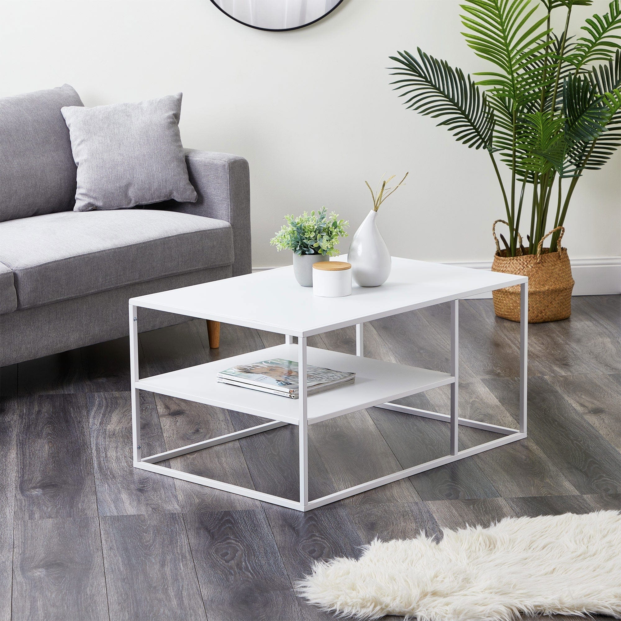 Cooper & Co. Homewares Tables Cooper & Co. Living Aria Coffee Table White