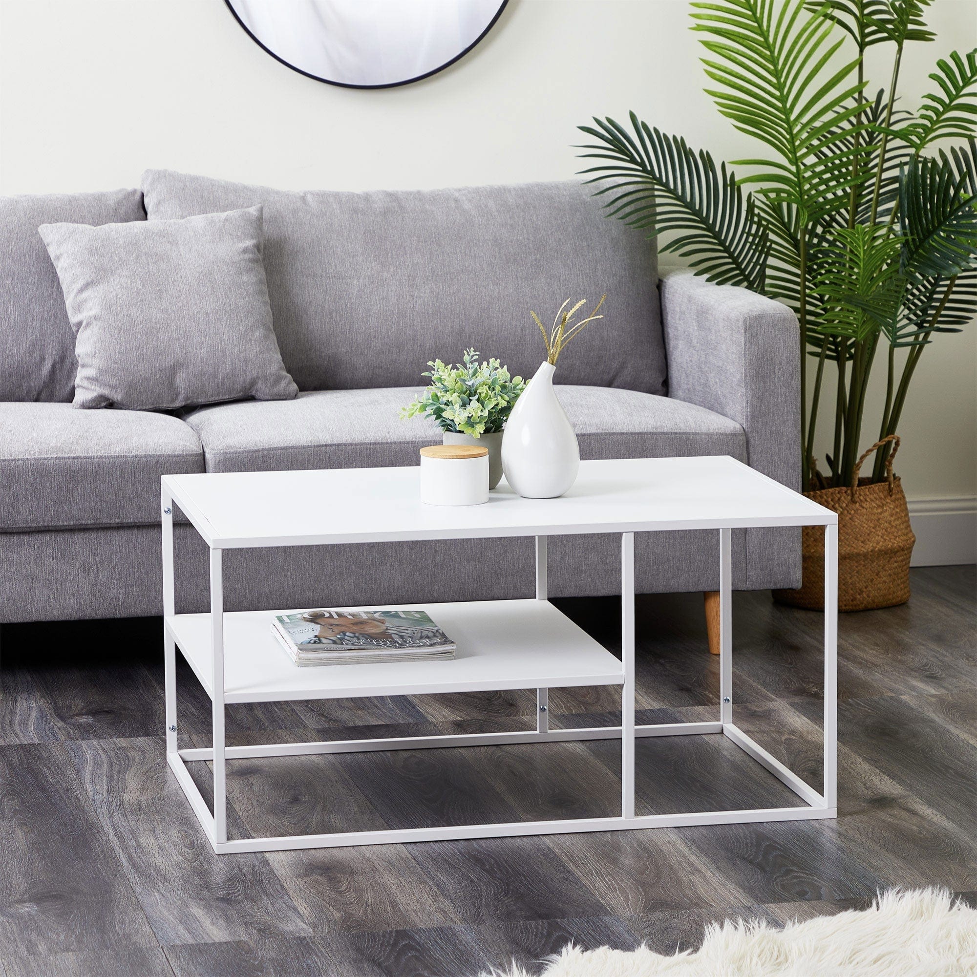 Cooper & Co. Homewares Tables Cooper & Co. Living Aria Coffee Table White